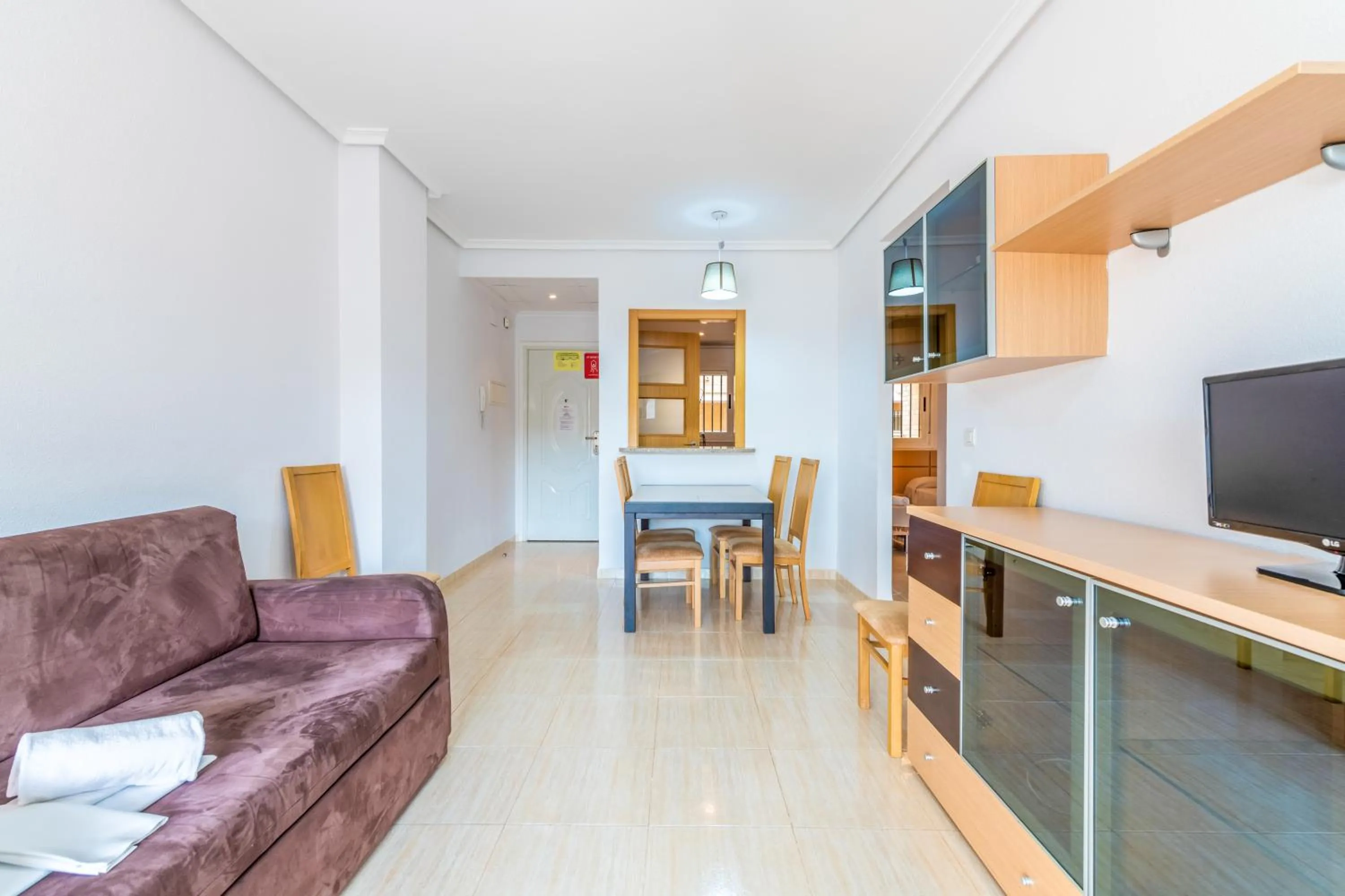 Living room in Vacaciones Oromarina Azahar