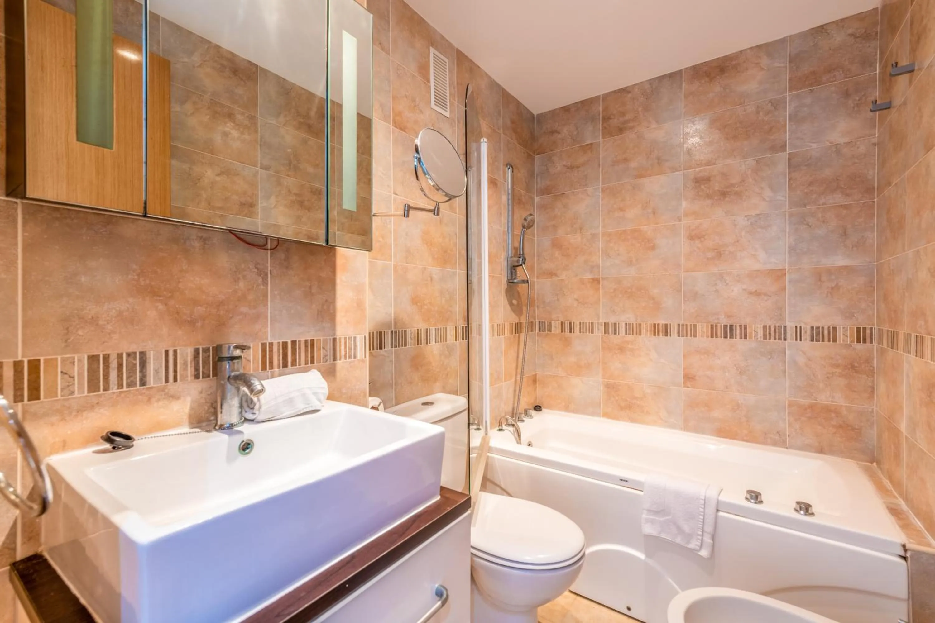 Bathroom in Vacaciones Oromarina Azahar