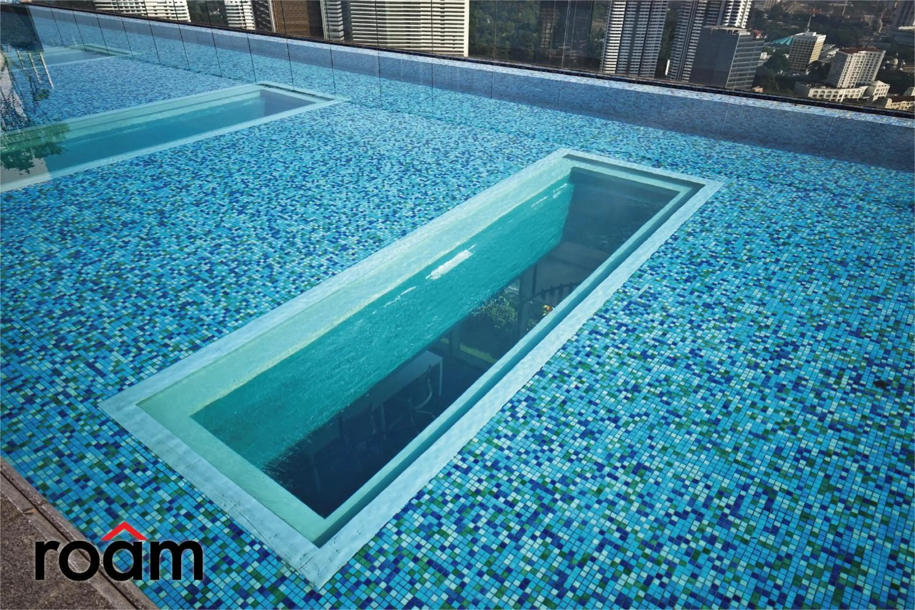 Swimming pool in The Riv, Riveria City KL Sentral