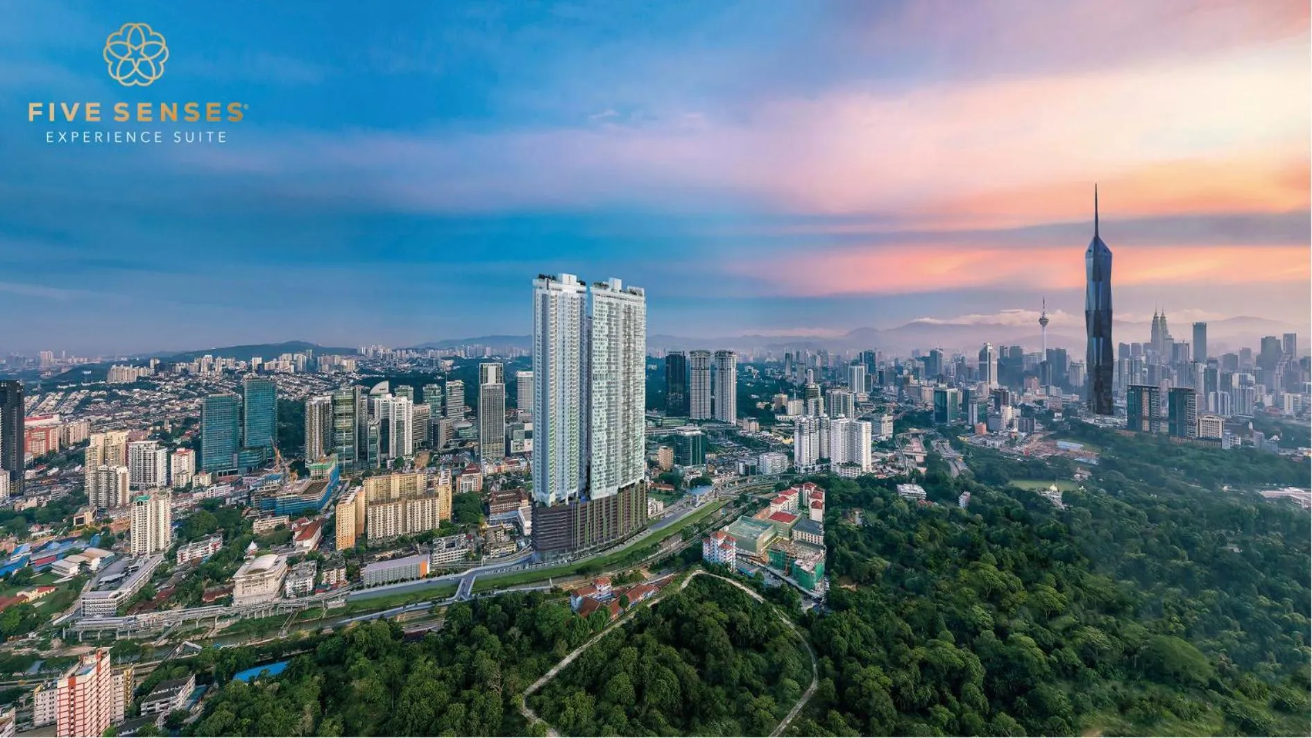 Property building in The Riv, Riveria City KL Sentral