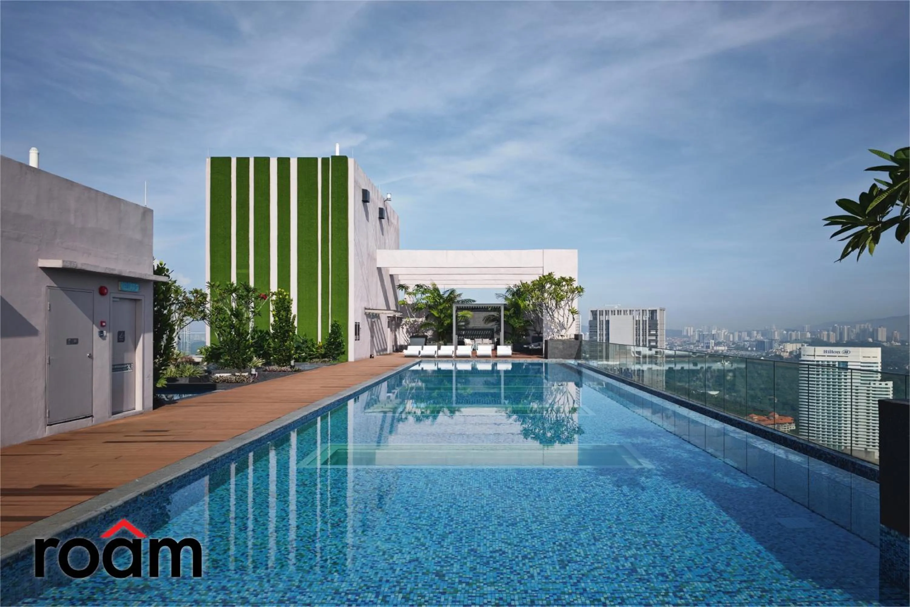 Swimming pool in The Riv, Riveria City KL Sentral