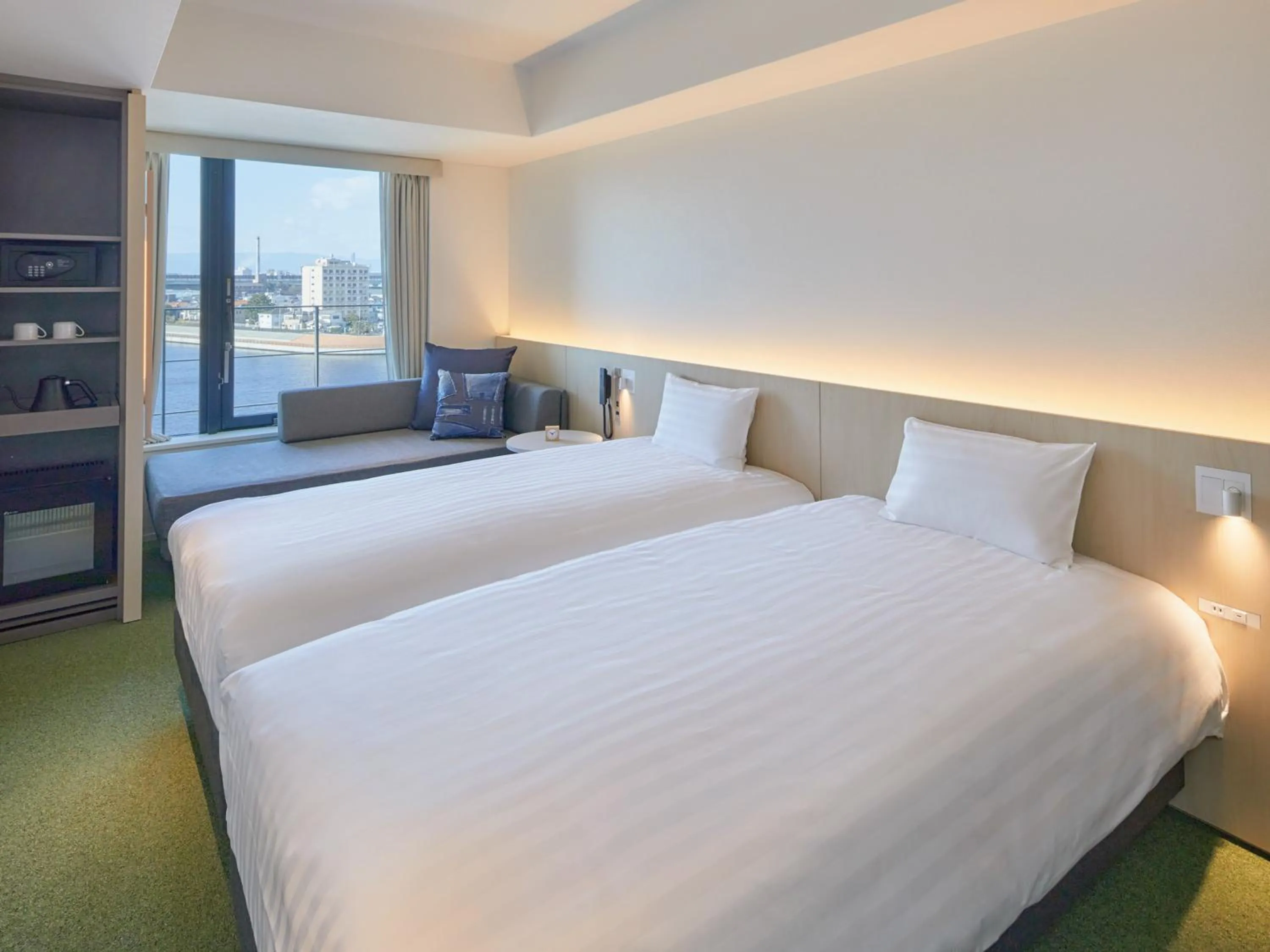 Bed in Dorsett by Agora Osaka Sakai