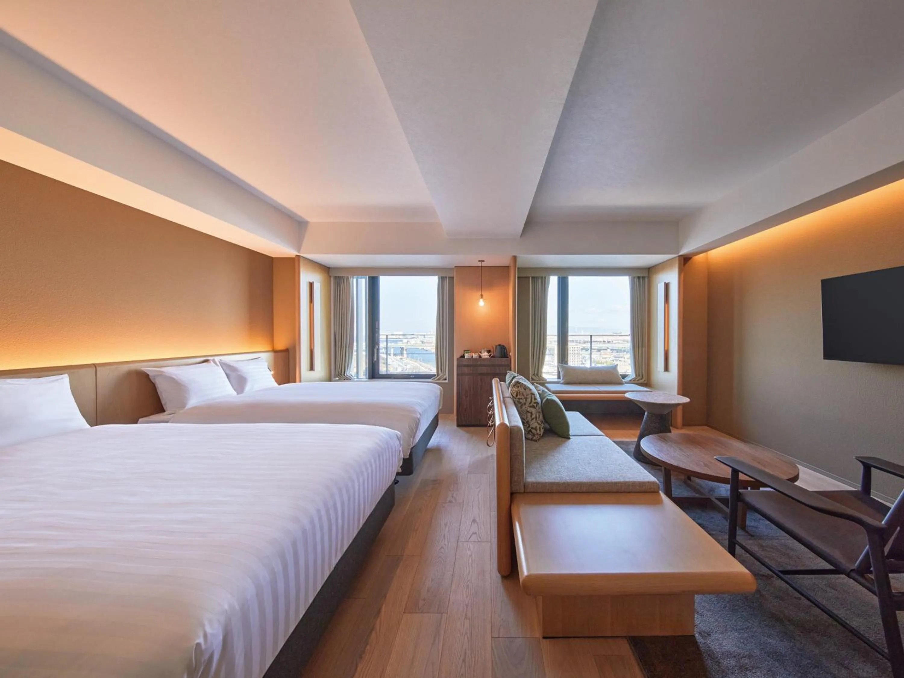 Bed in Dorsett by Agora Osaka Sakai