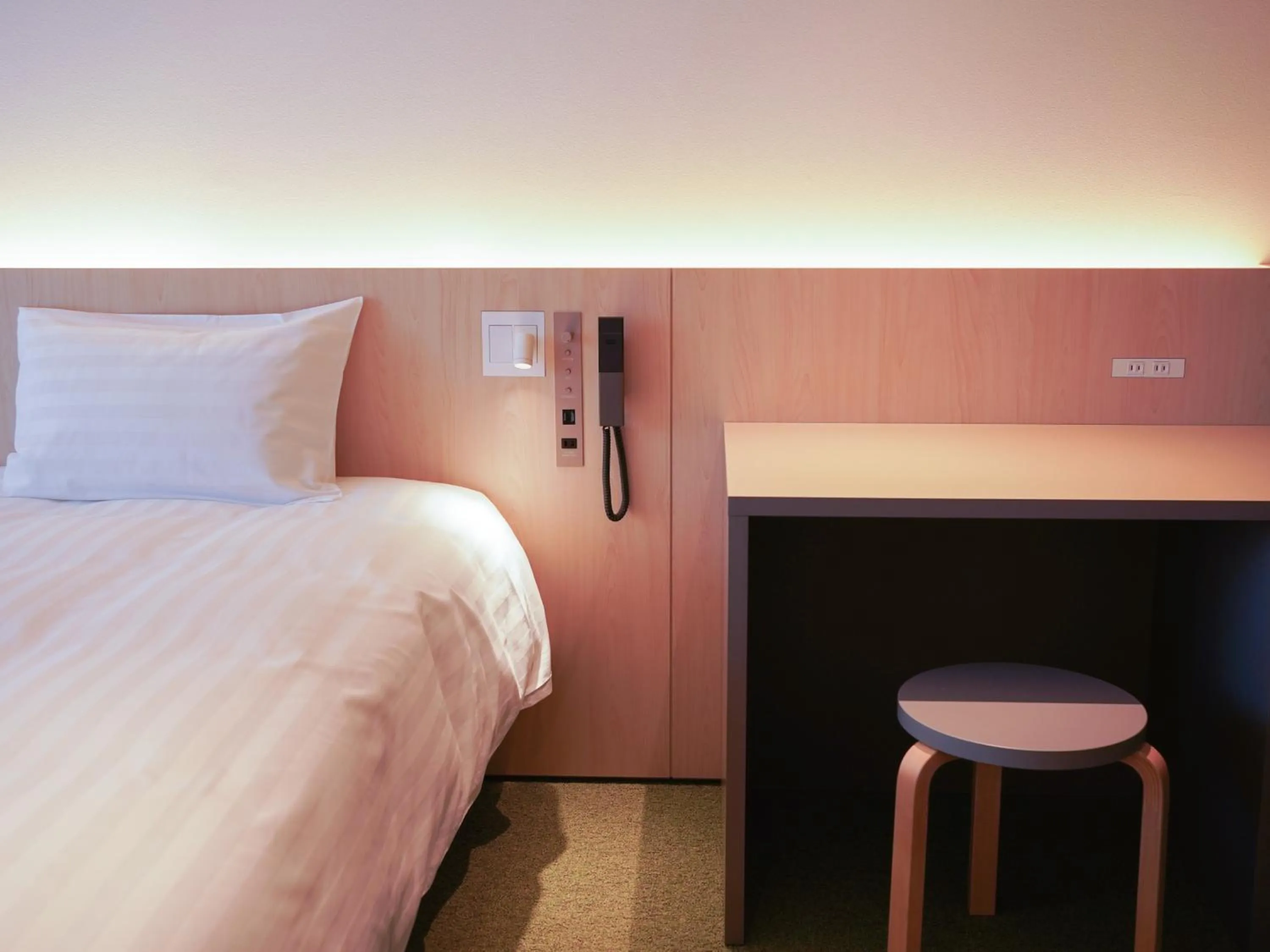 Photo of the whole room, Bed in Dorsett by Agora Osaka Sakai