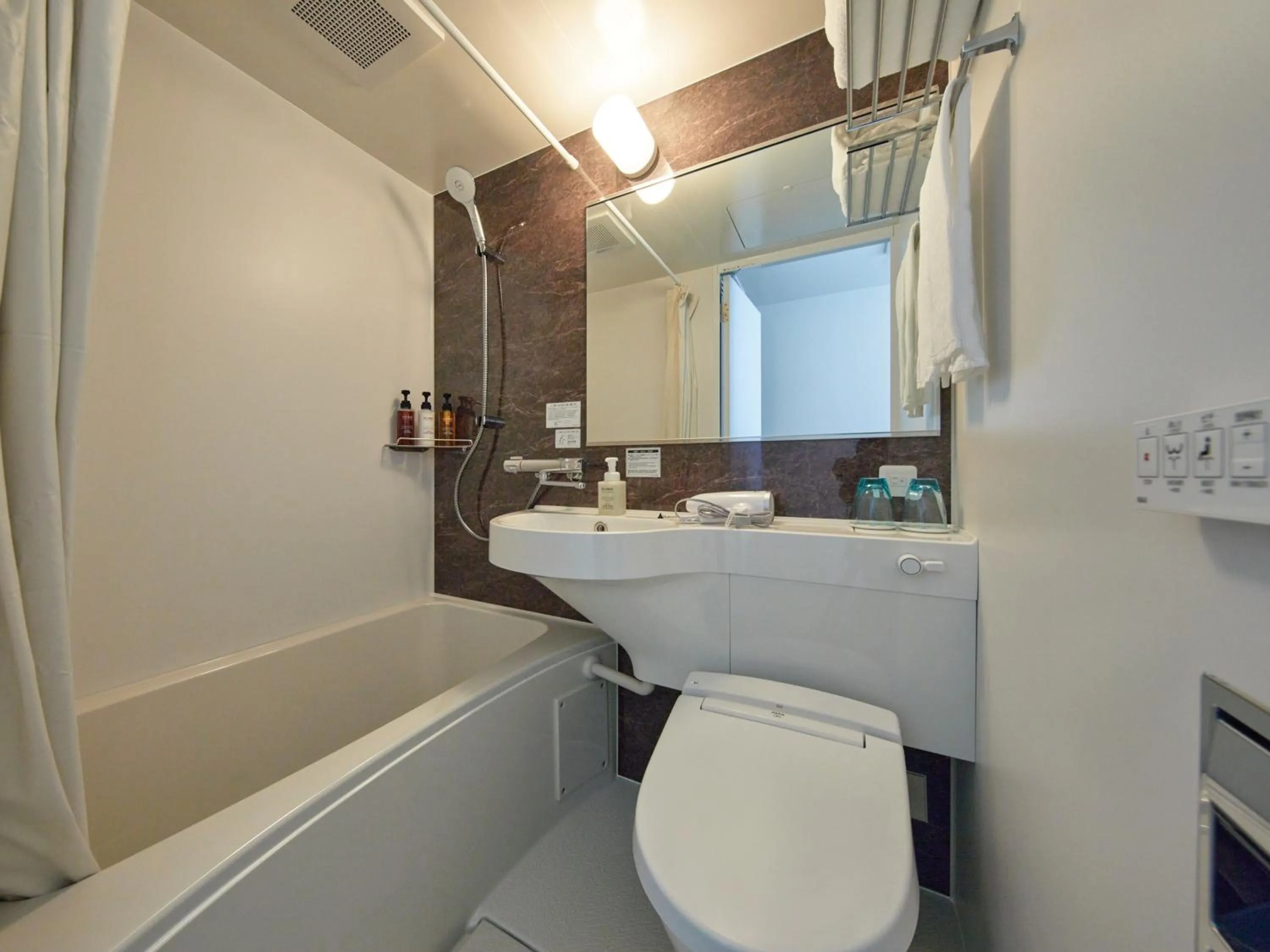 Bathroom in Dorsett by Agora Osaka Sakai