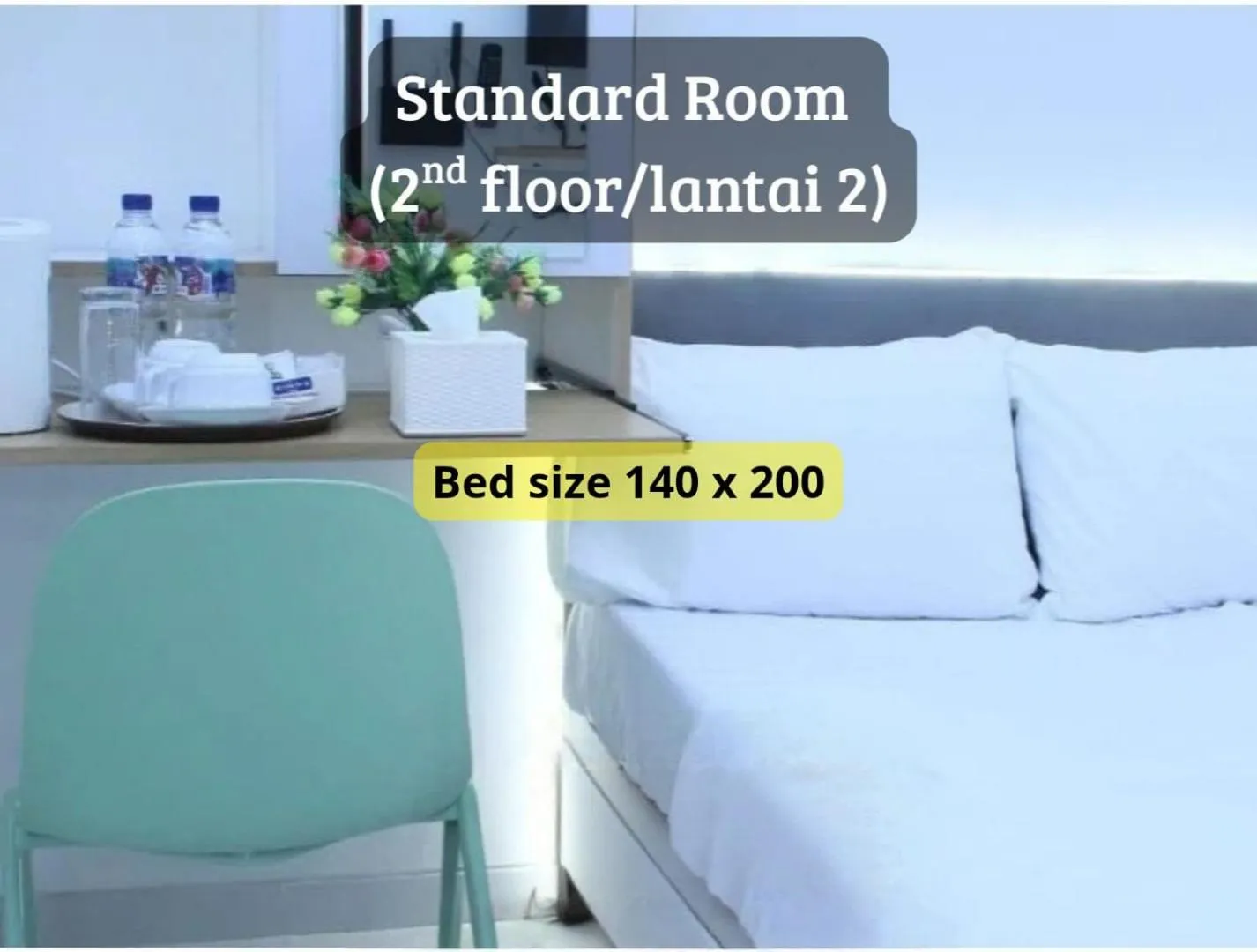 Bed in Laswi Syariah Guest House