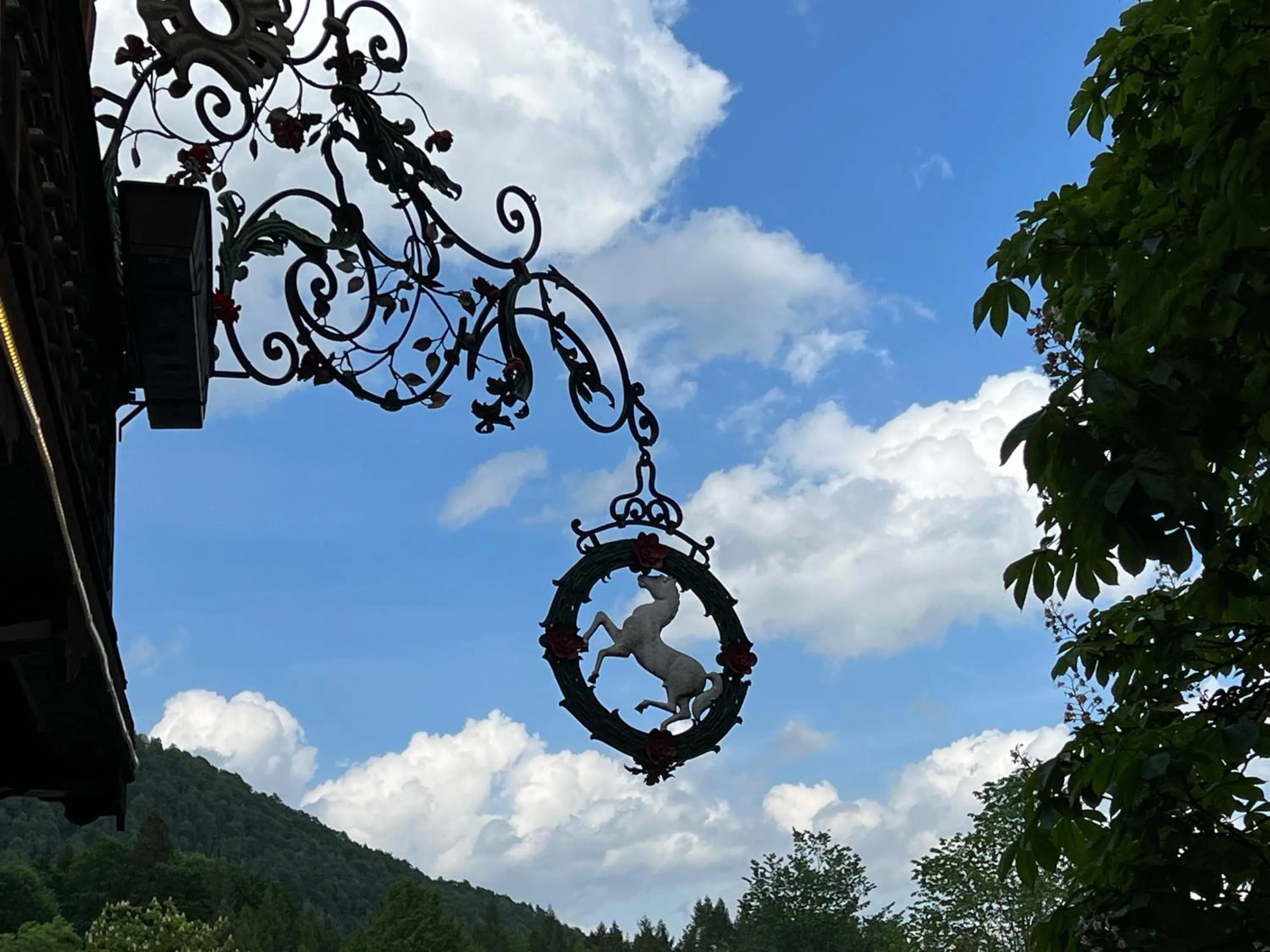 Logo/Certificate/Sign in Weisses Rössl am See