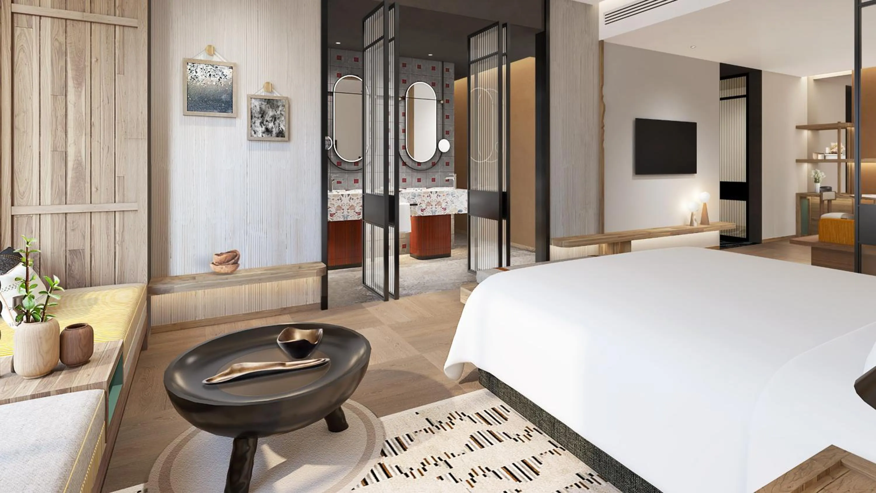 Bedroom, Bed in Holiday Inn Resort Kanas Hemu by IHG