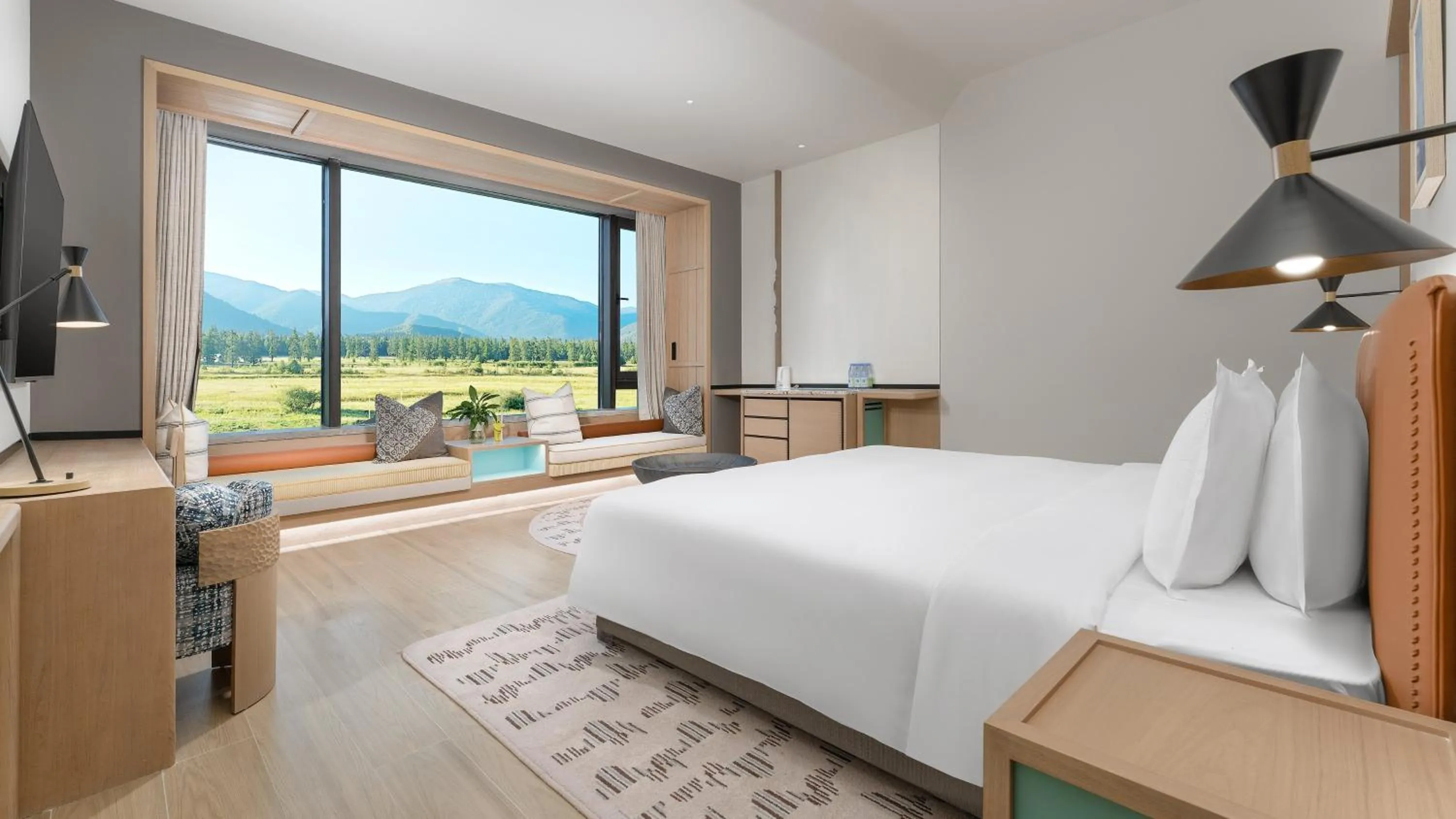 Photo of the whole room, Bed in Holiday Inn Resort Kanas Hemu by IHG