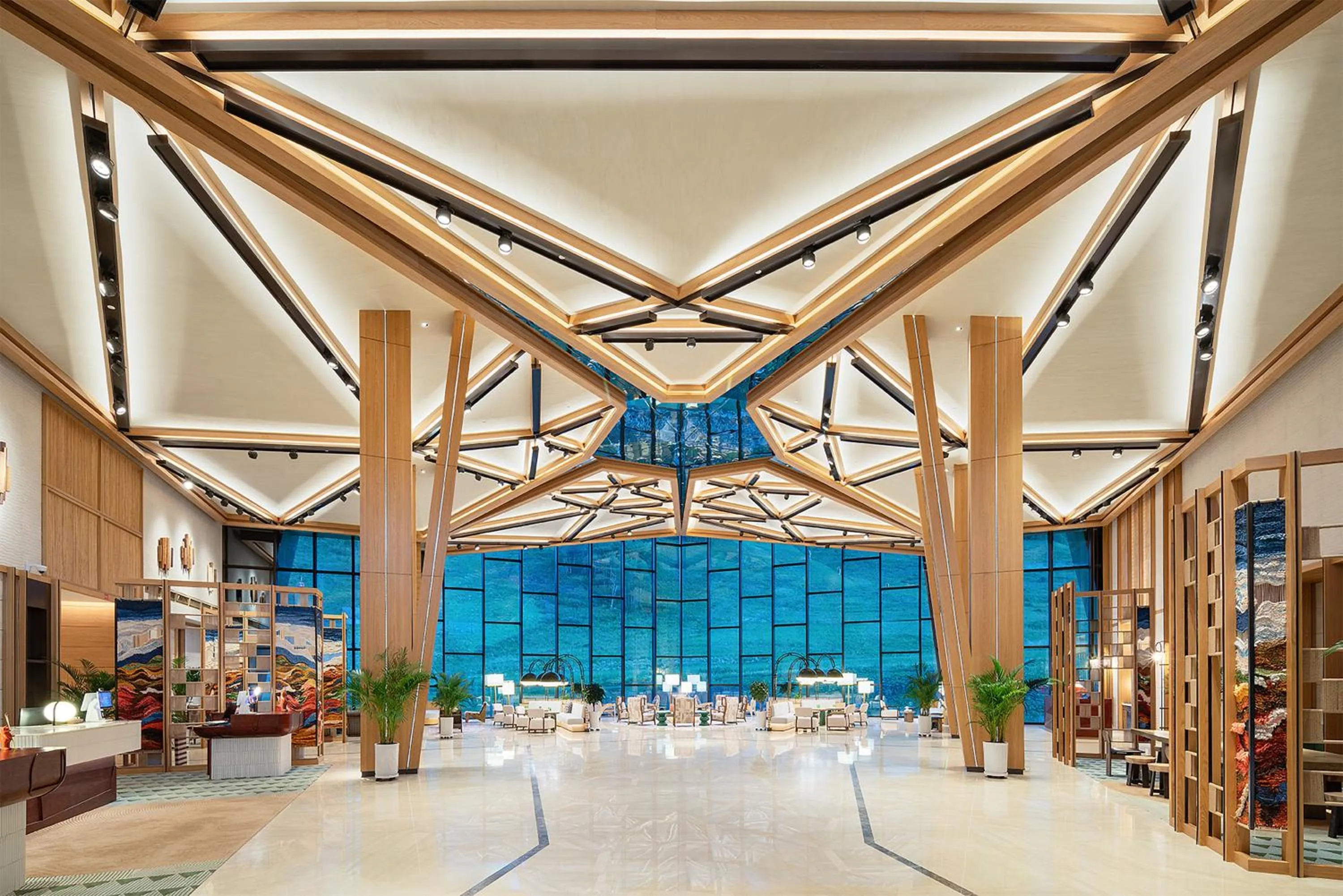 Property building in Holiday Inn Resort Kanas Hemu by IHG