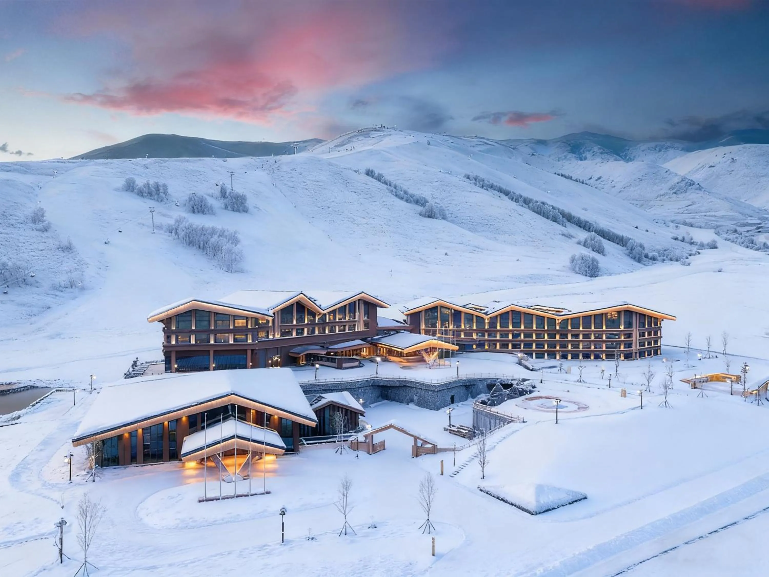 Property building in Holiday Inn Resort Kanas Hemu by IHG