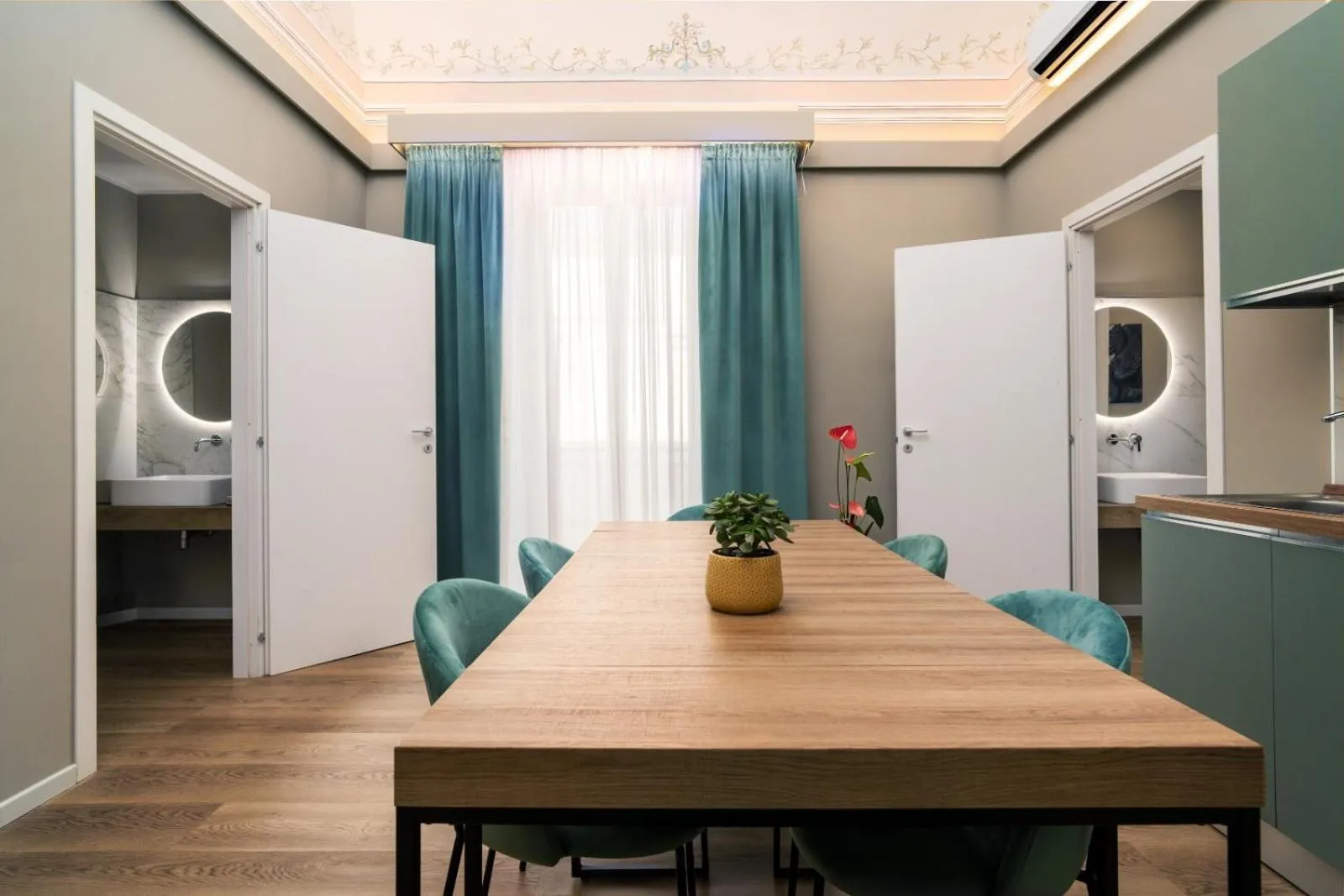 Living room in Archimedes suites