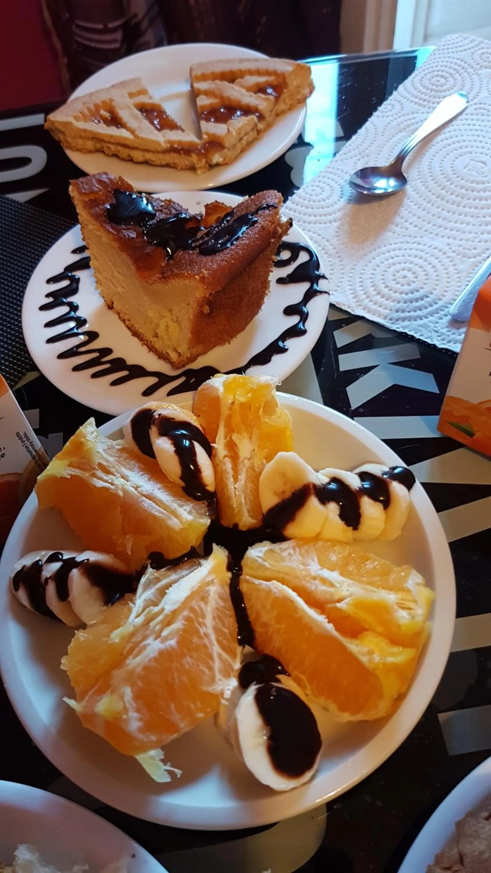 Italian breakfast in B&B Fontevecchia