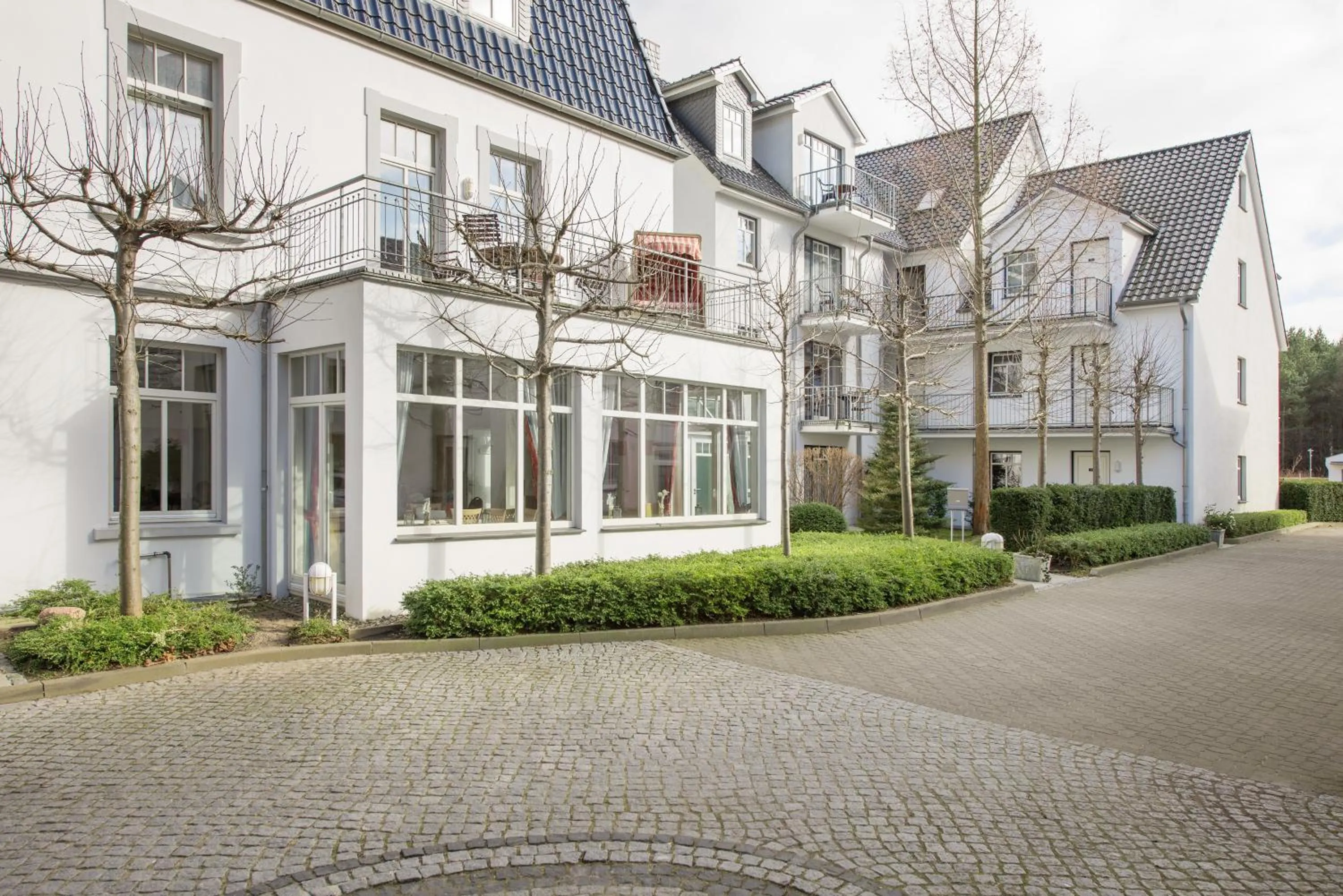 Facade/entrance in Aparthotel Kühlungsborn, Villa am Konzertgarten