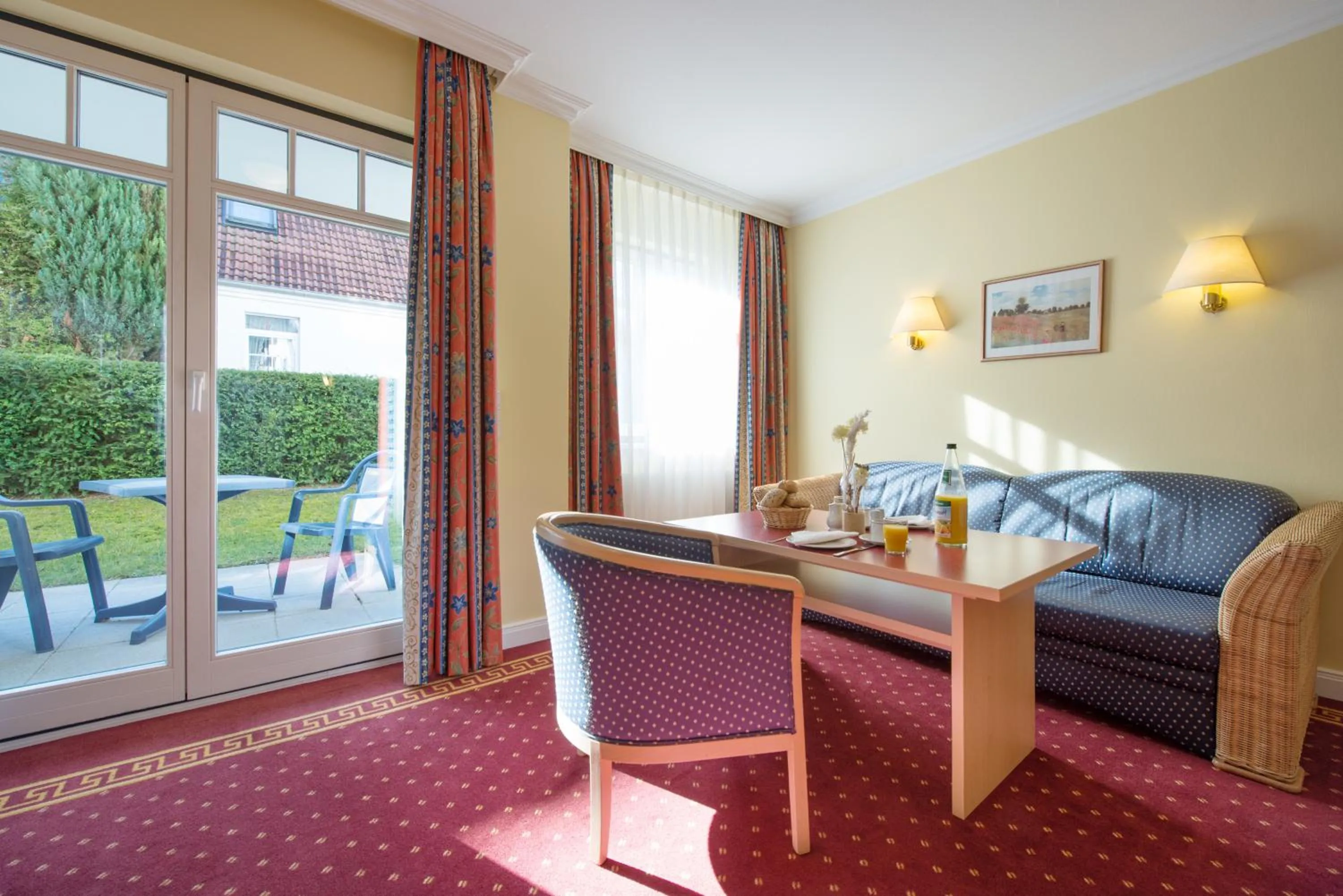 Seating area in Aparthotel Kühlungsborn, Villa am Konzertgarten