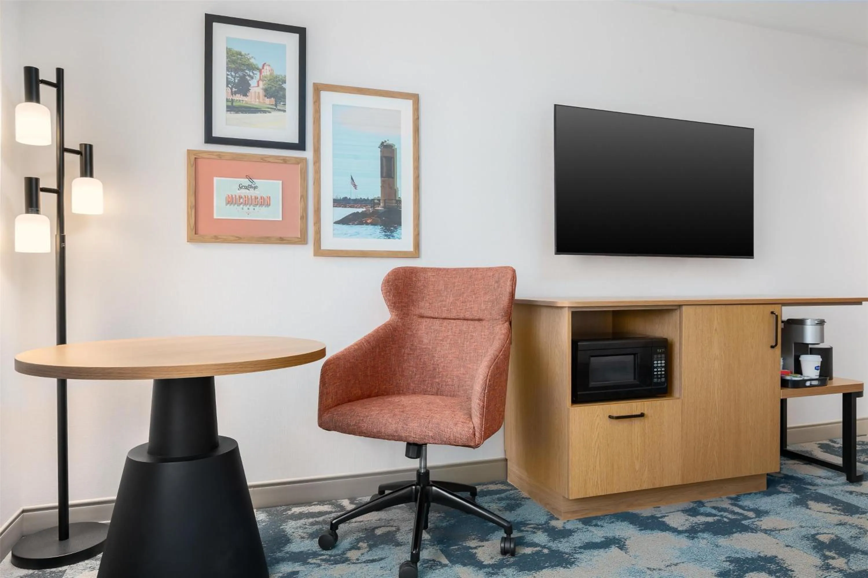 Bedroom in Hampton Inn & Suites Alpena