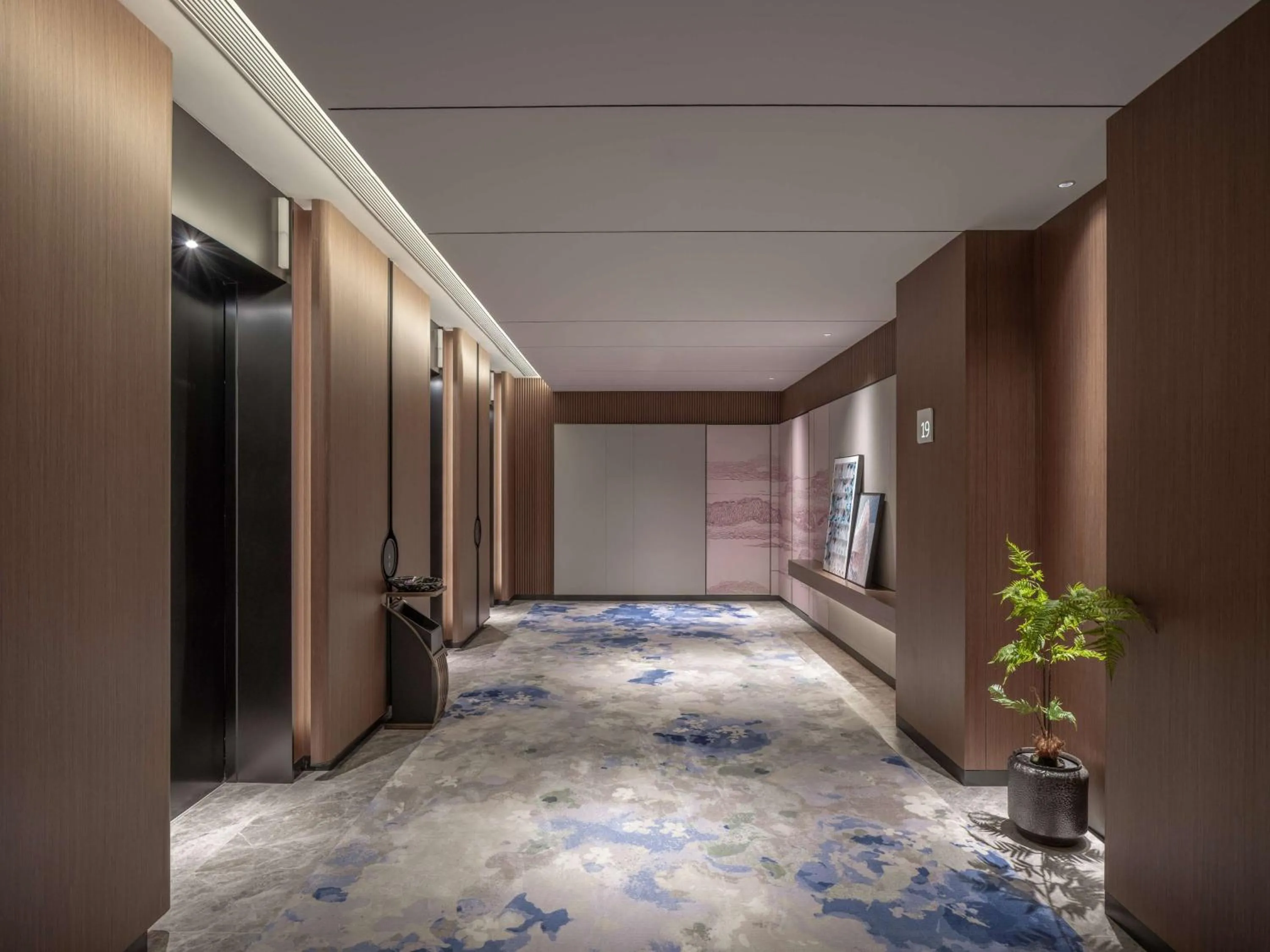 Property building, Bed in Hilton Garden Inn Bazhong Bazhou