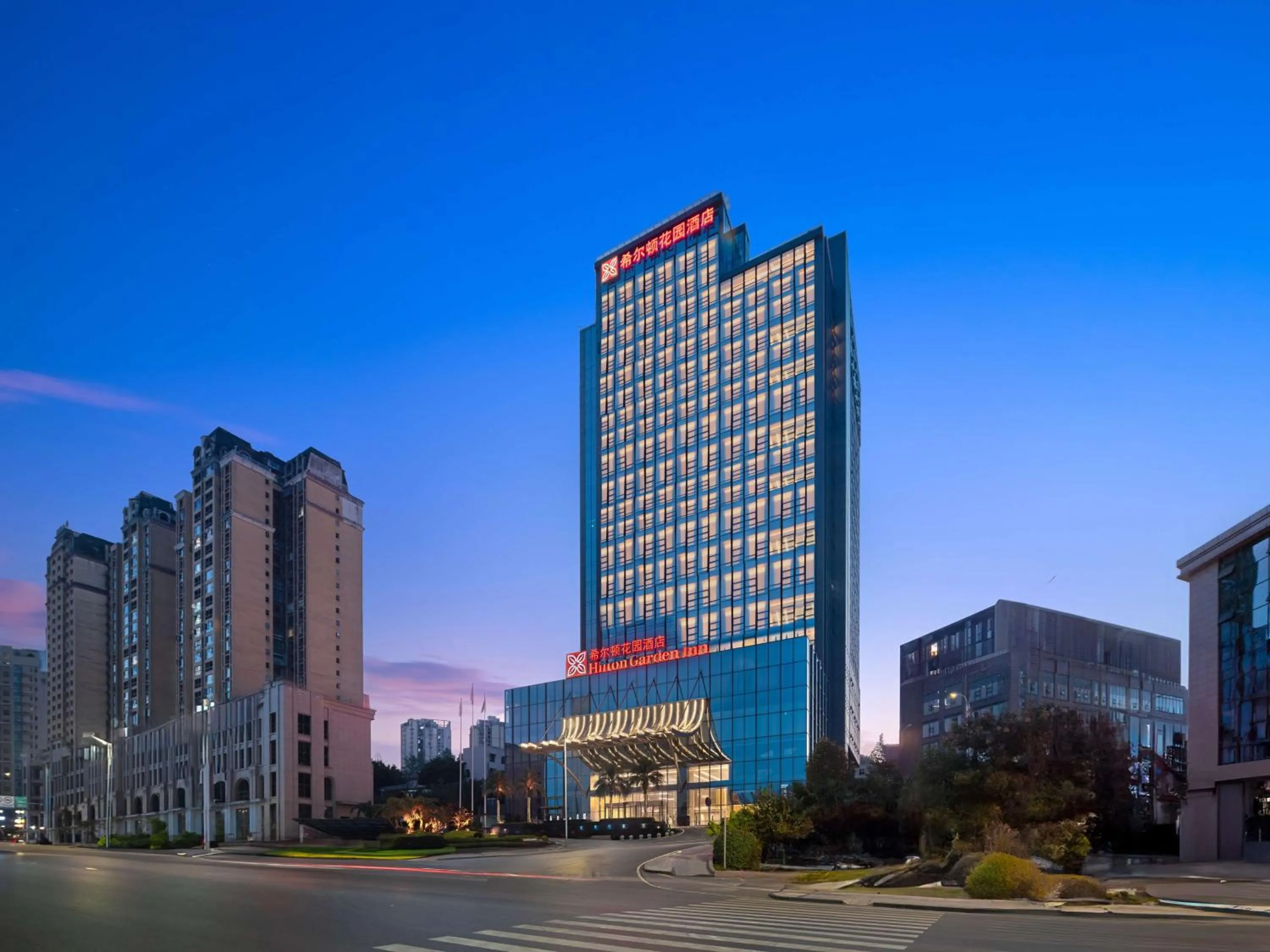 Property building in Hilton Garden Inn Bazhong Bazhou
