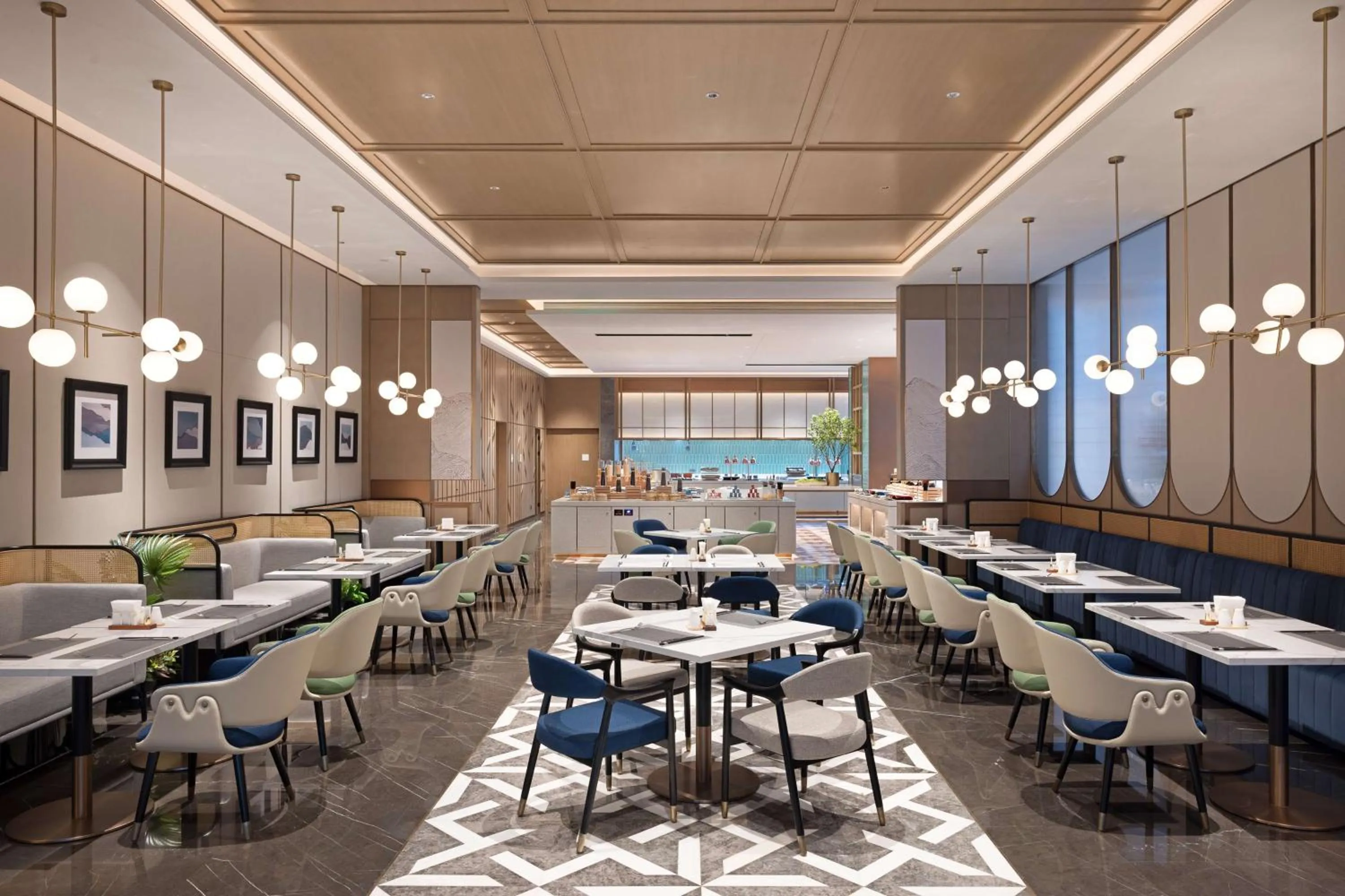 Restaurant/places to eat in Hilton Garden Inn Bazhong Bazhou