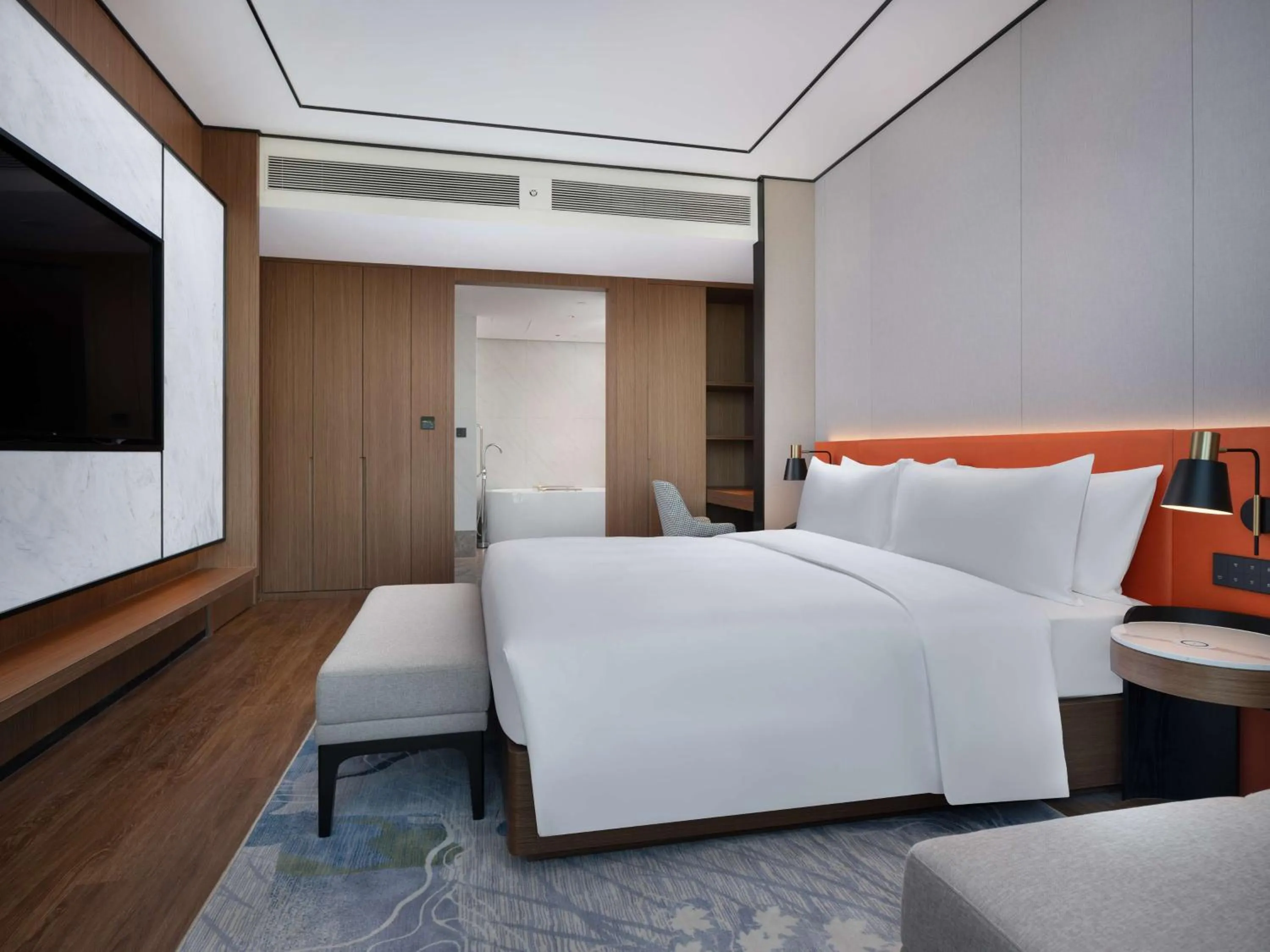 Bed in Hilton Garden Inn Bazhong Bazhou