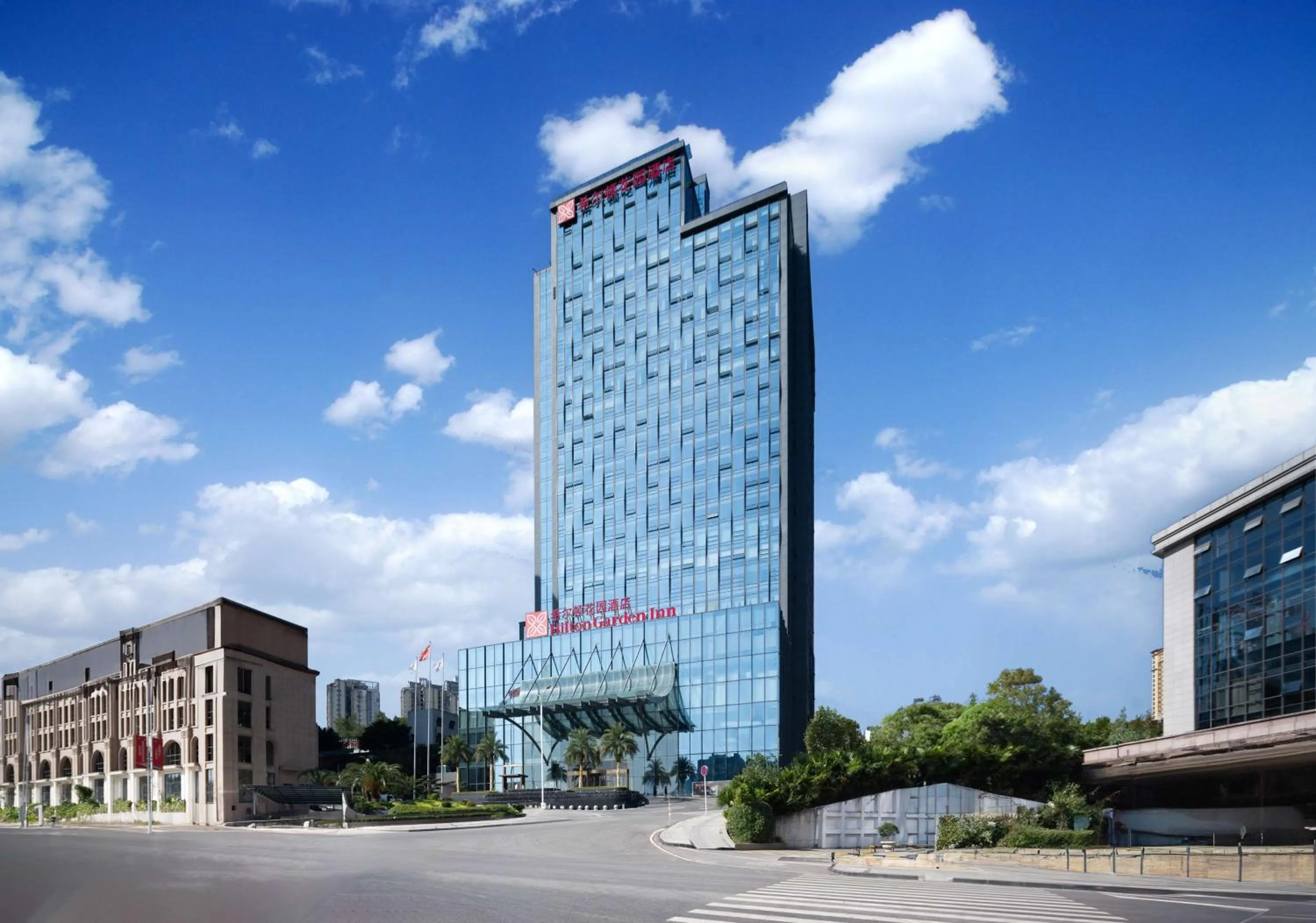 Property building in Hilton Garden Inn Bazhong Bazhou