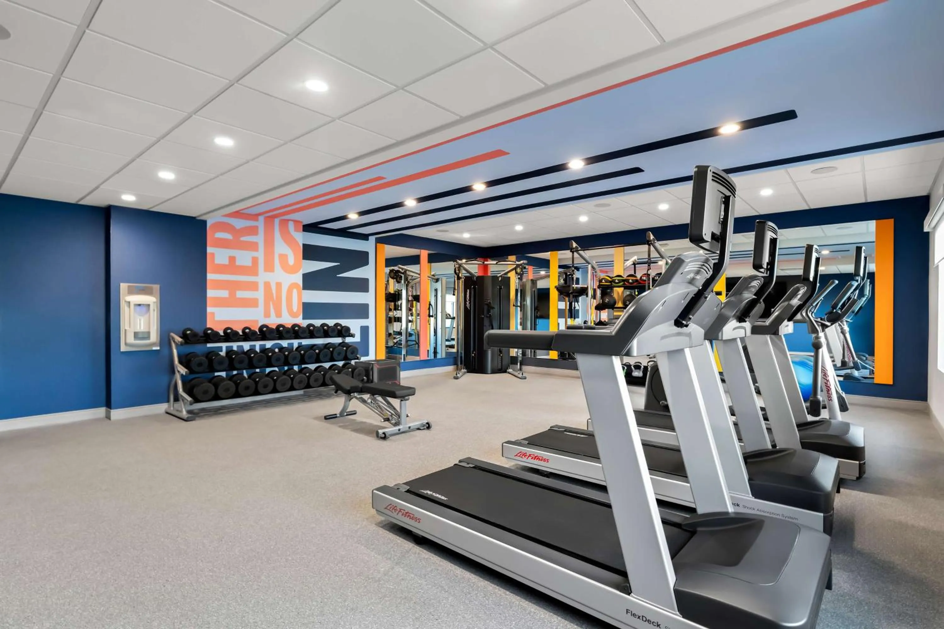 Fitness centre/facilities in Hampton Inn & Suites Corona, Ca