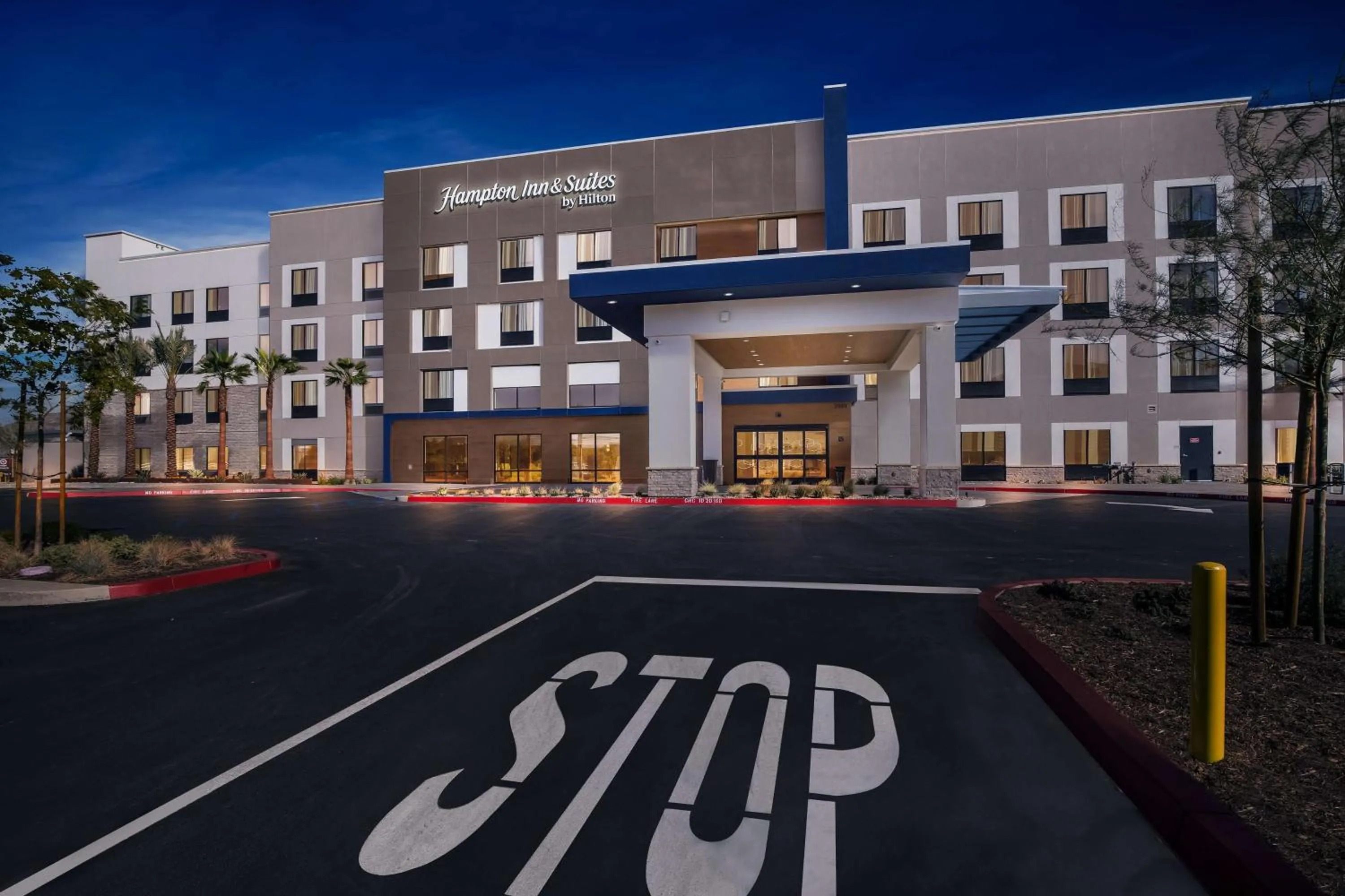 Property building in Hampton Inn & Suites Corona, Ca