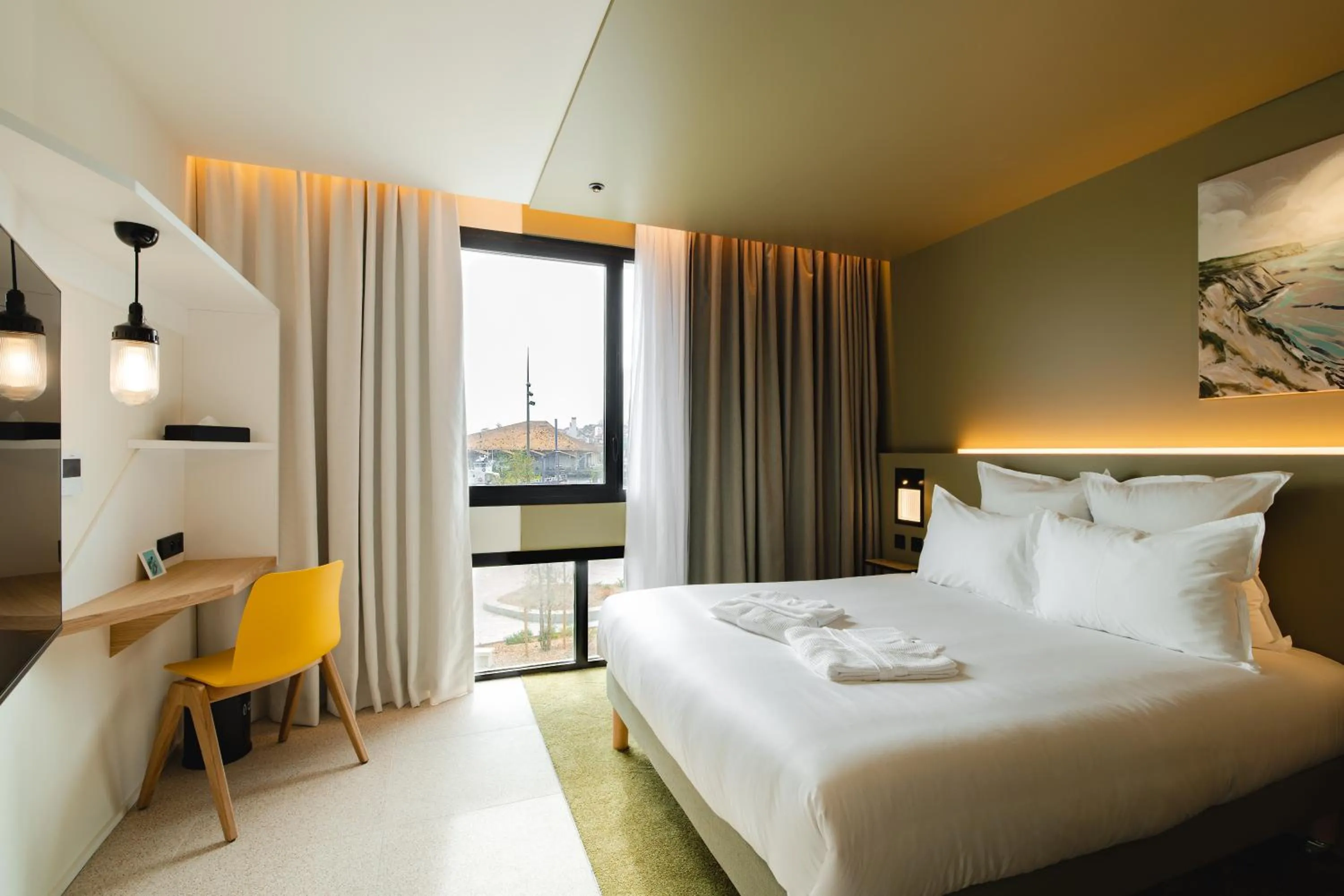 Bed in Bizipoz Hôtel