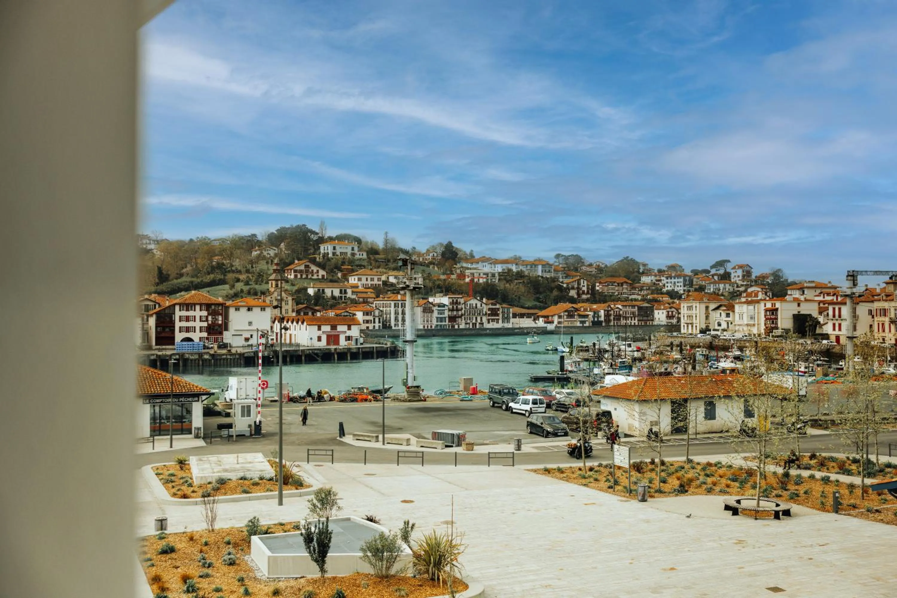 View (from property/room) in Bizipoz Hôtel