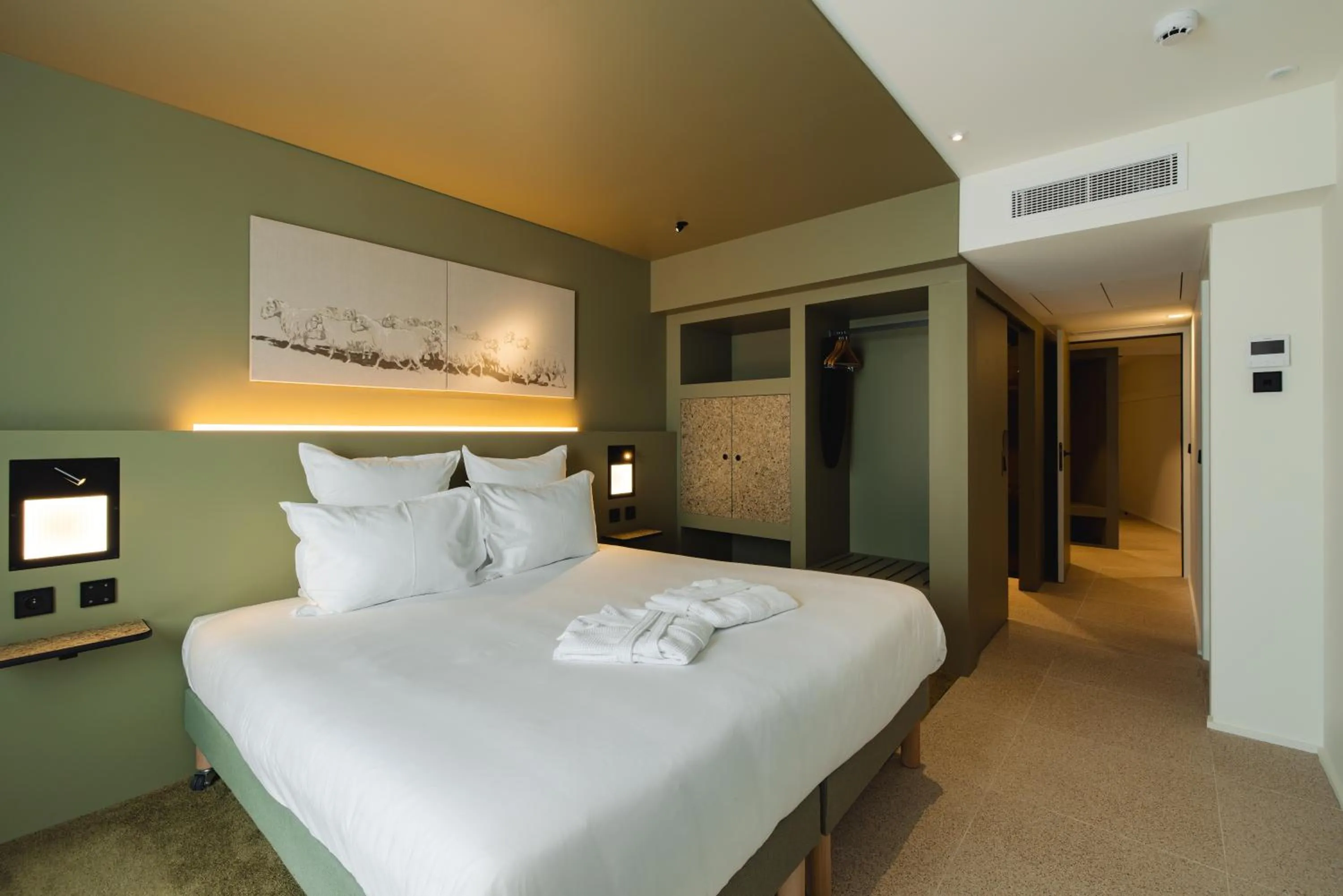 Bed in Bizipoz Hôtel