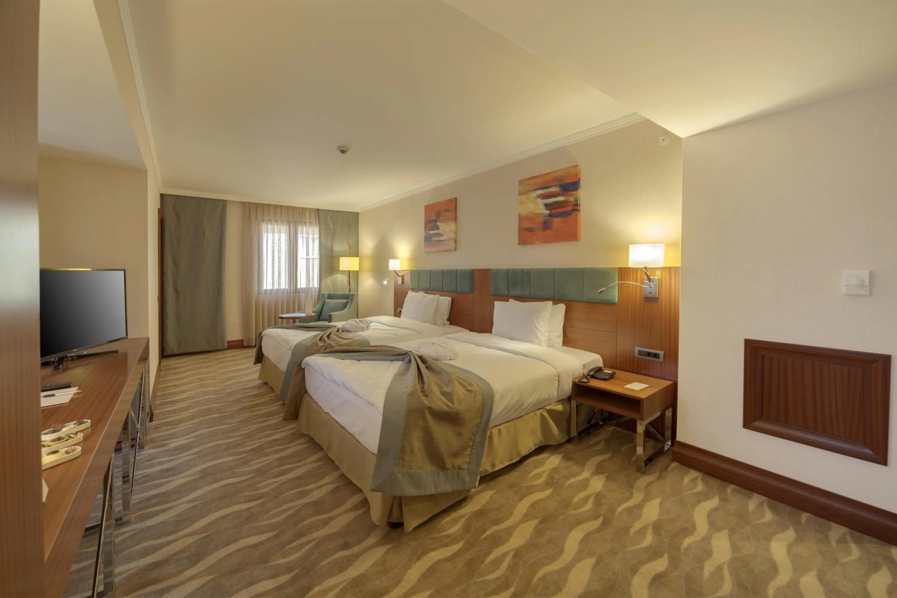 Decorative detail, Bed in Lamec Hotel Business