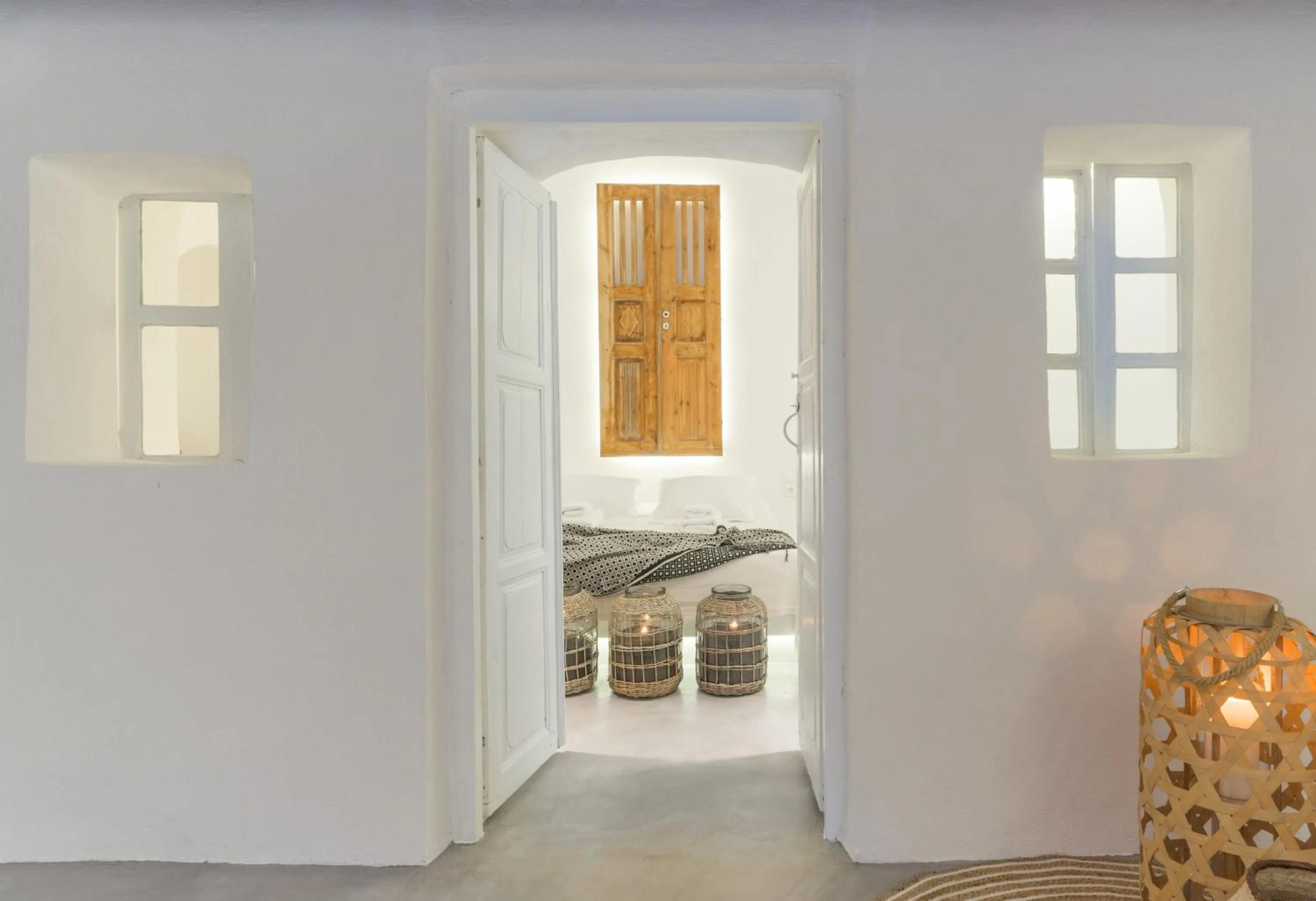 Bedroom in Gaia Suites