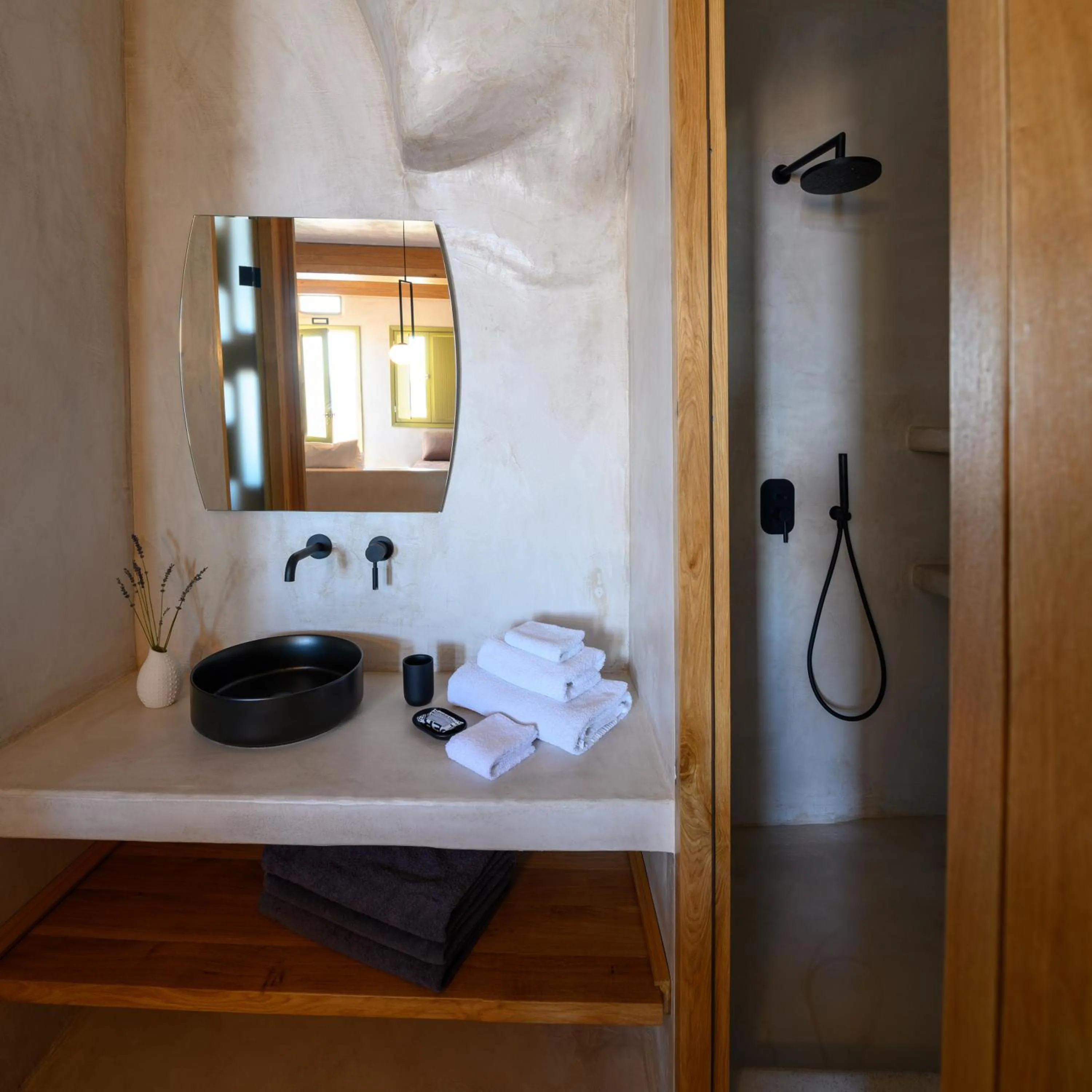 Bathroom in Gaia Suites