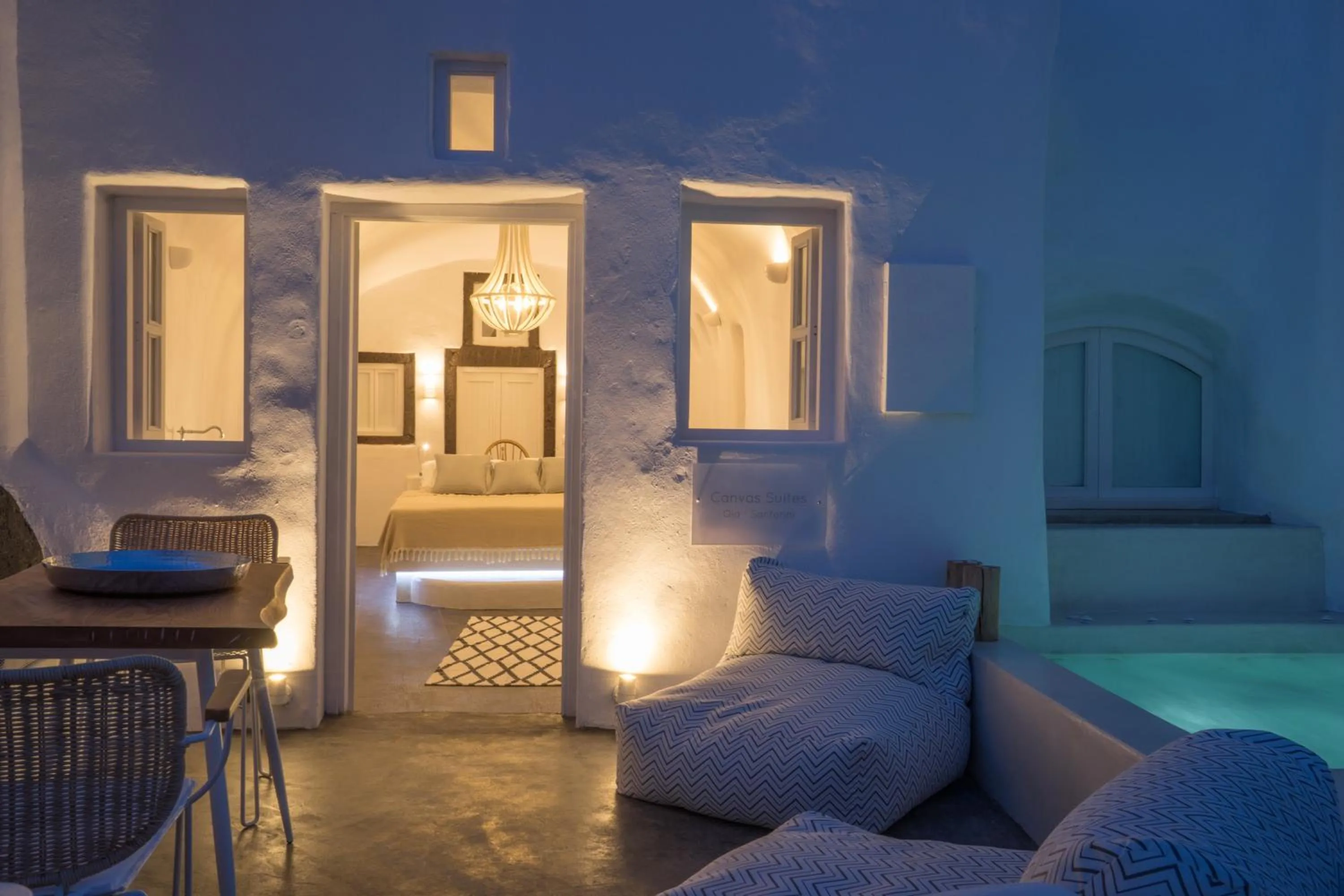 Patio in Gaia Suites