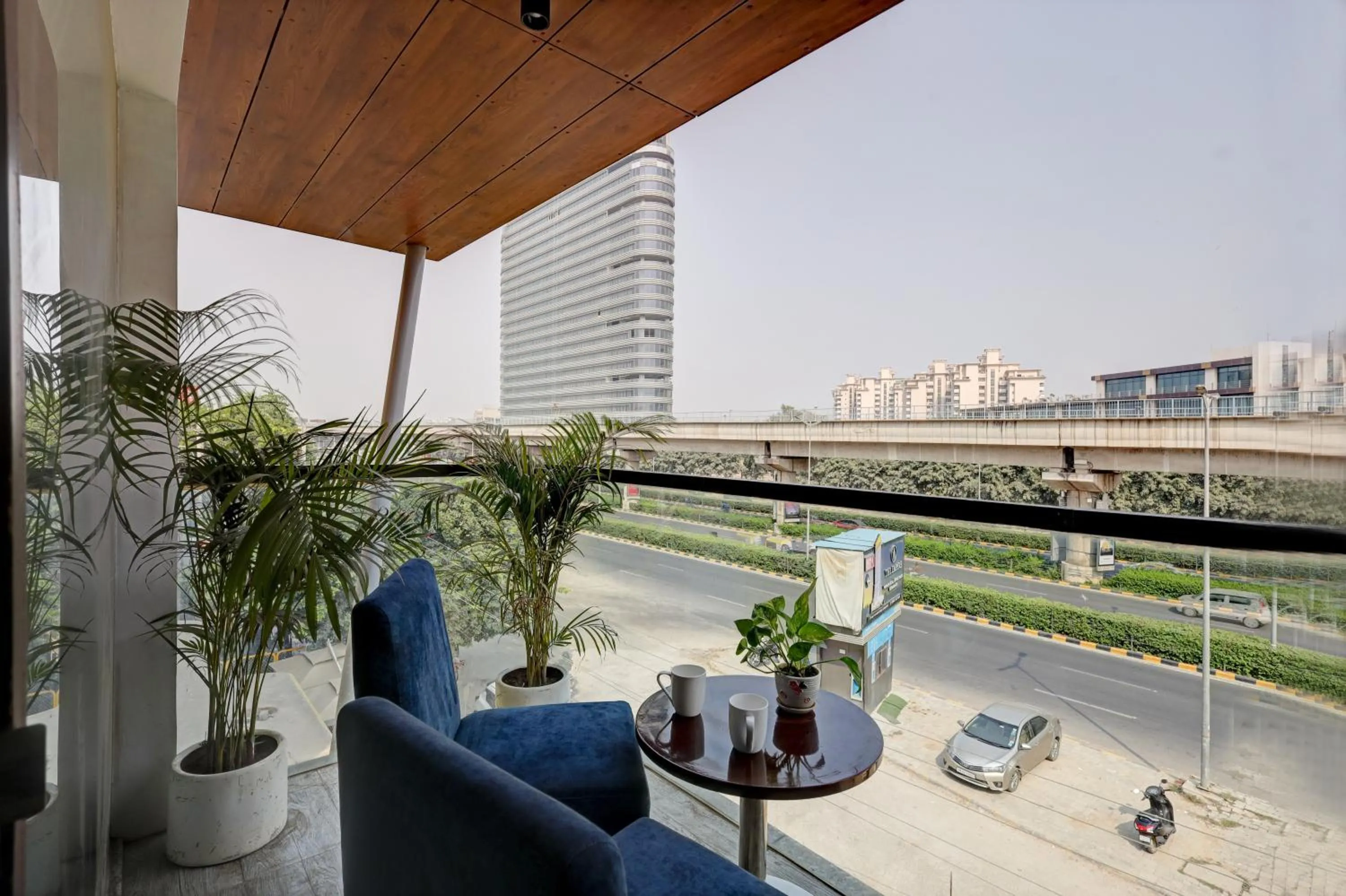 Balcony/Terrace in Hotel 91 Golf Course Road
