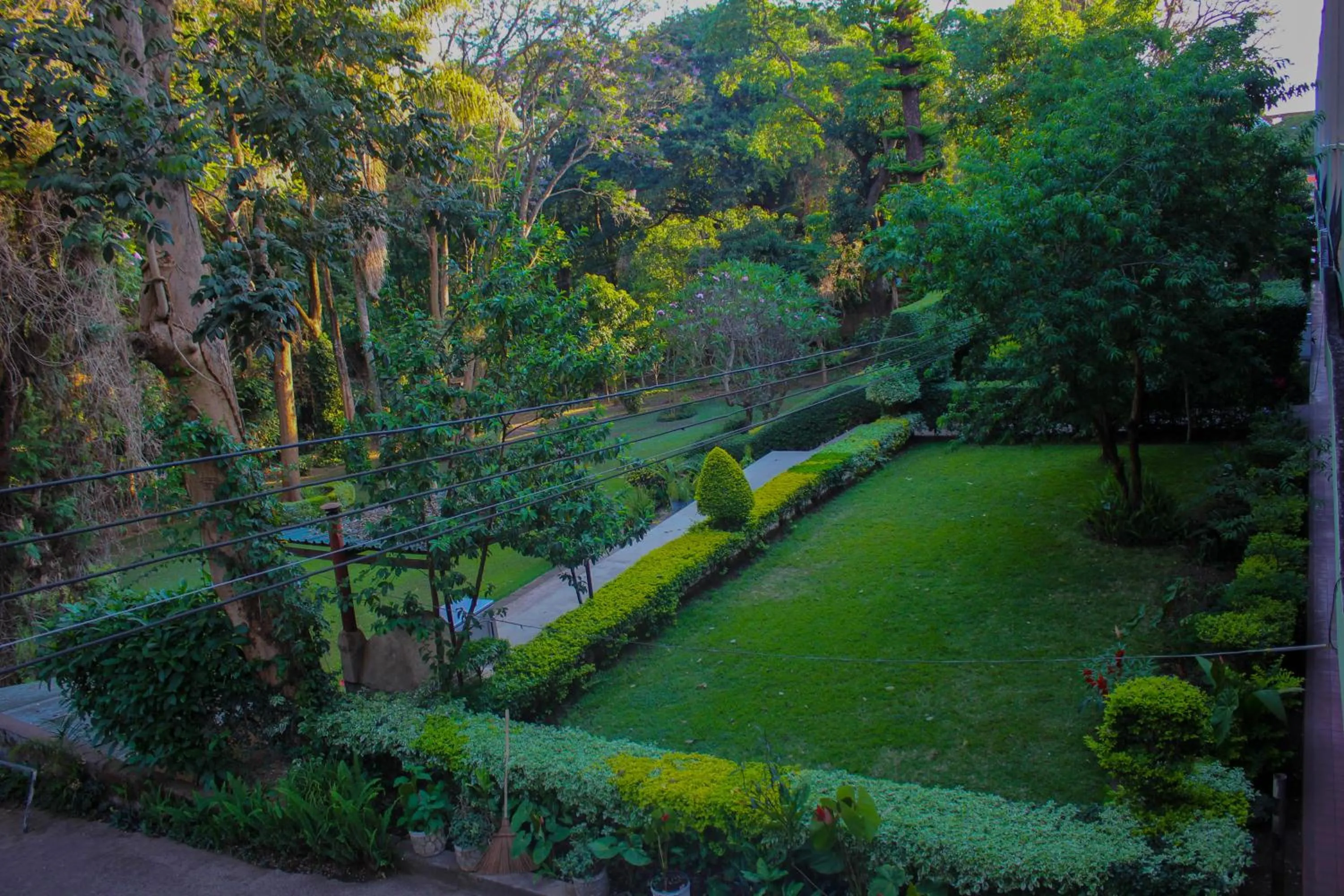 Garden view in Equator Hotel