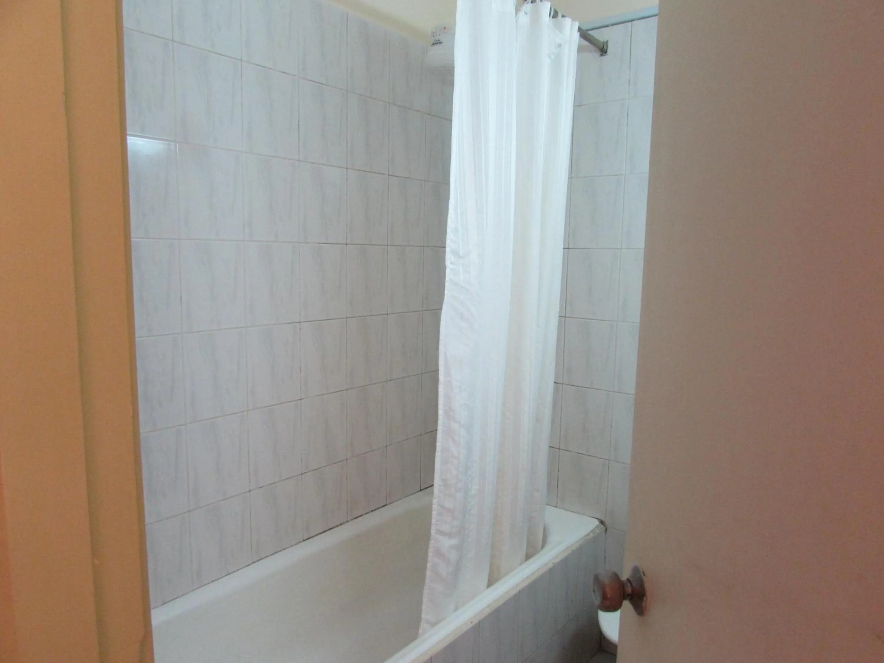 Shower in Equator Hotel