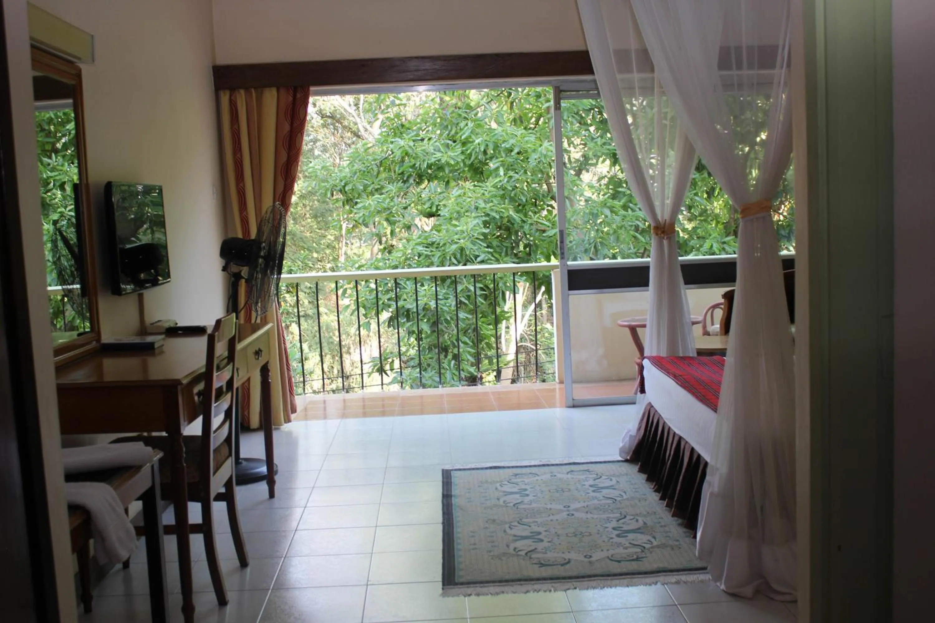 View (from property/room), Bed in Equator Hotel
