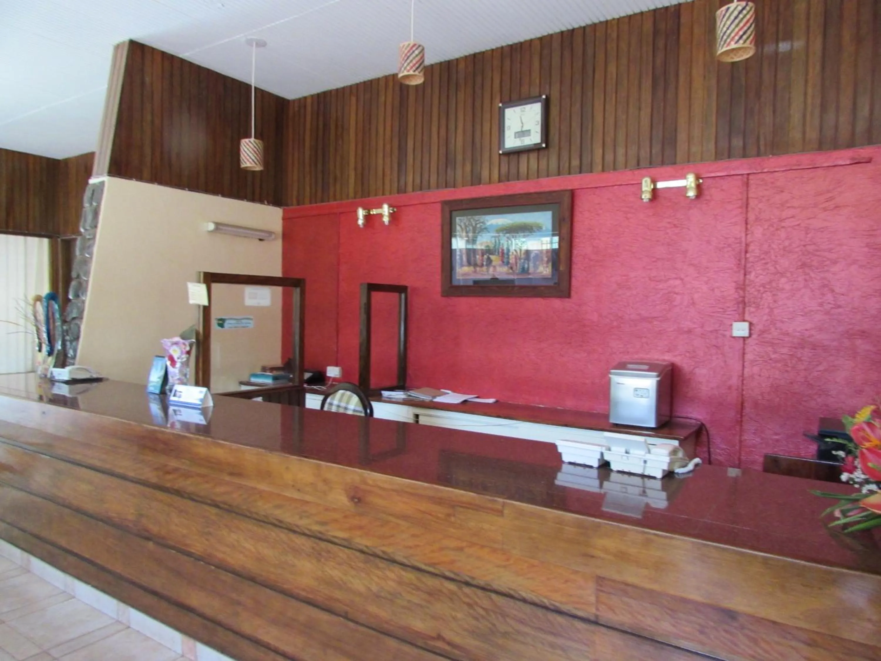 Lobby or reception in Equator Hotel