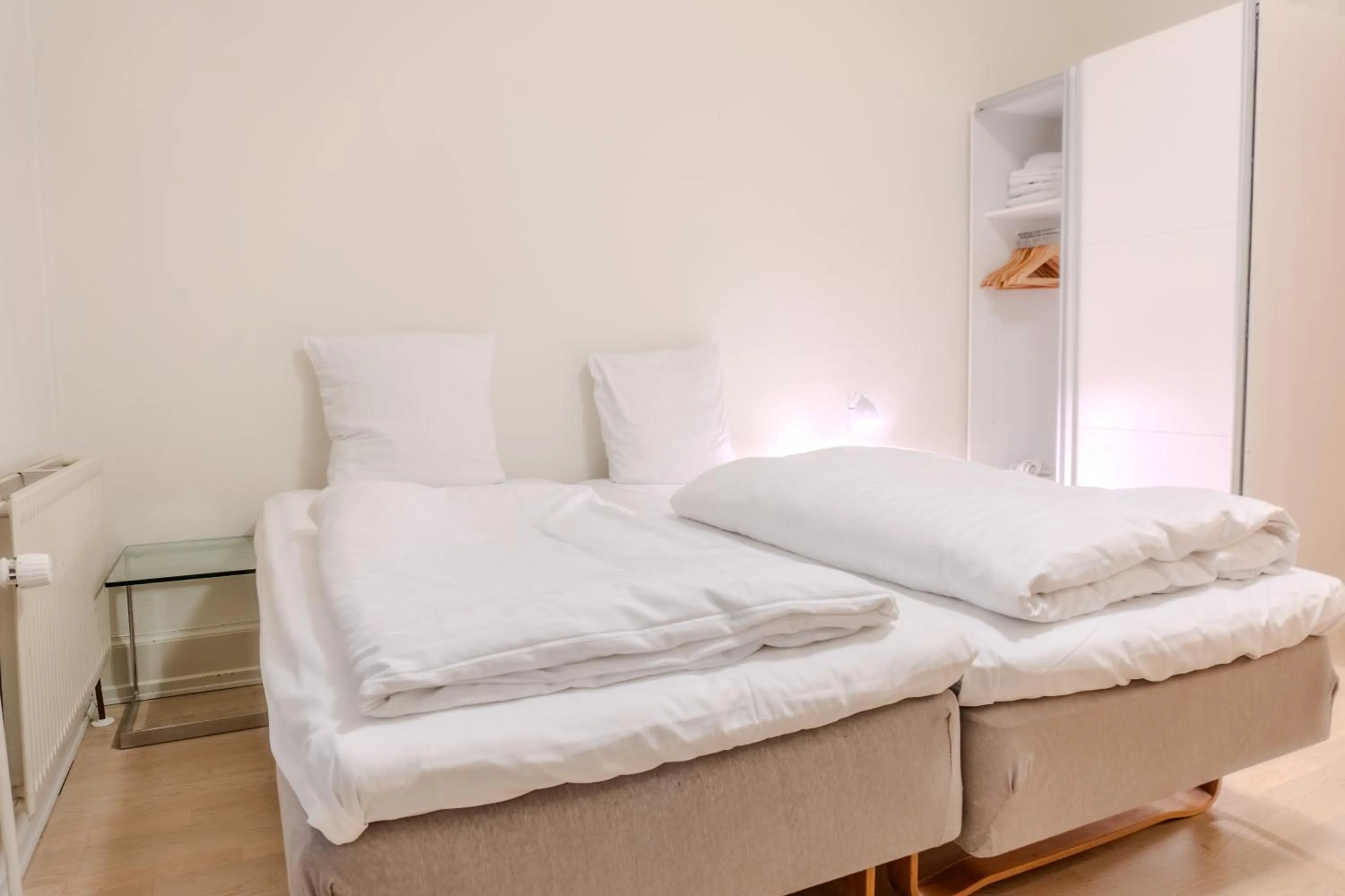 Bed in Villa Apartments Viborg