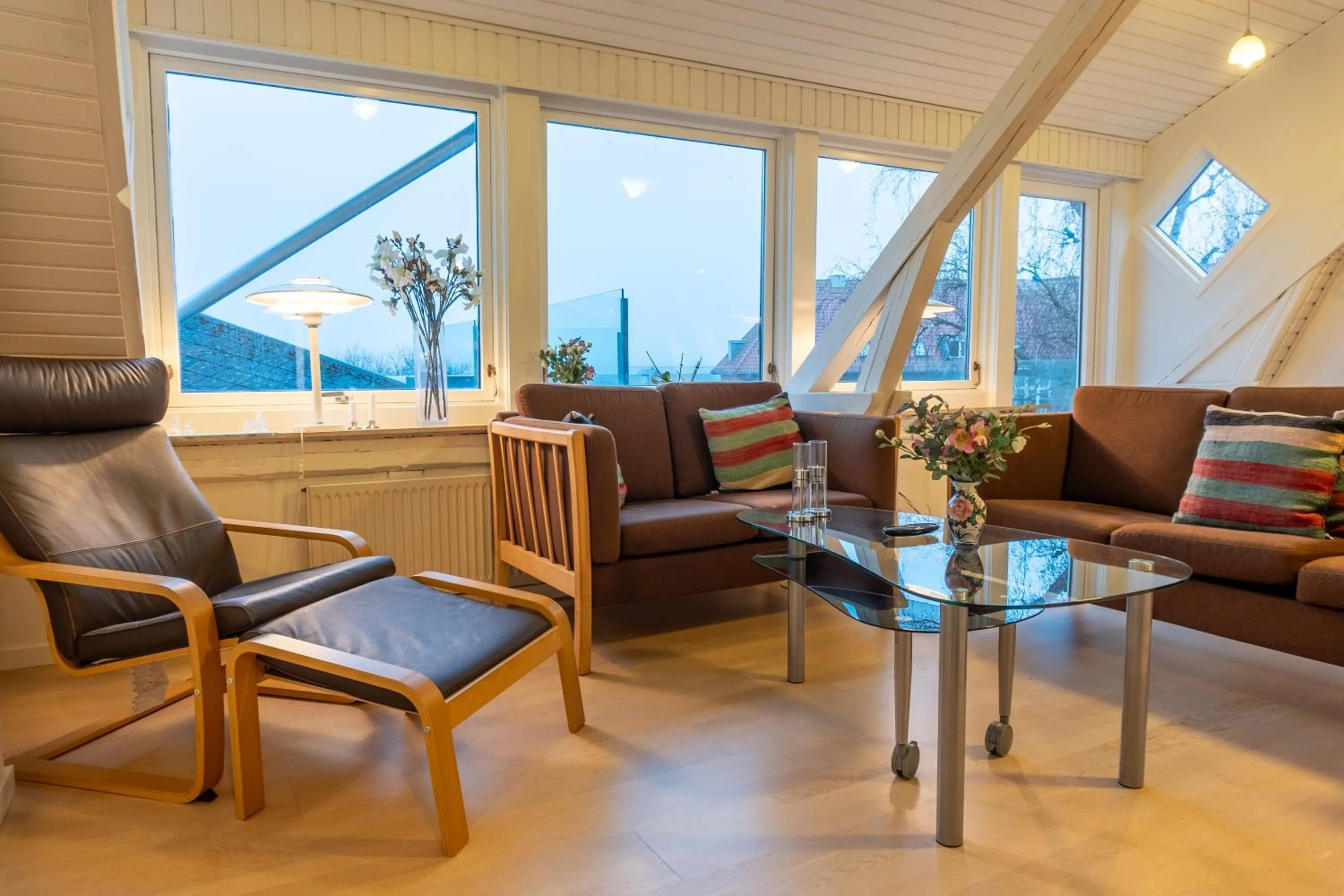 Living room in Villa Apartments Viborg