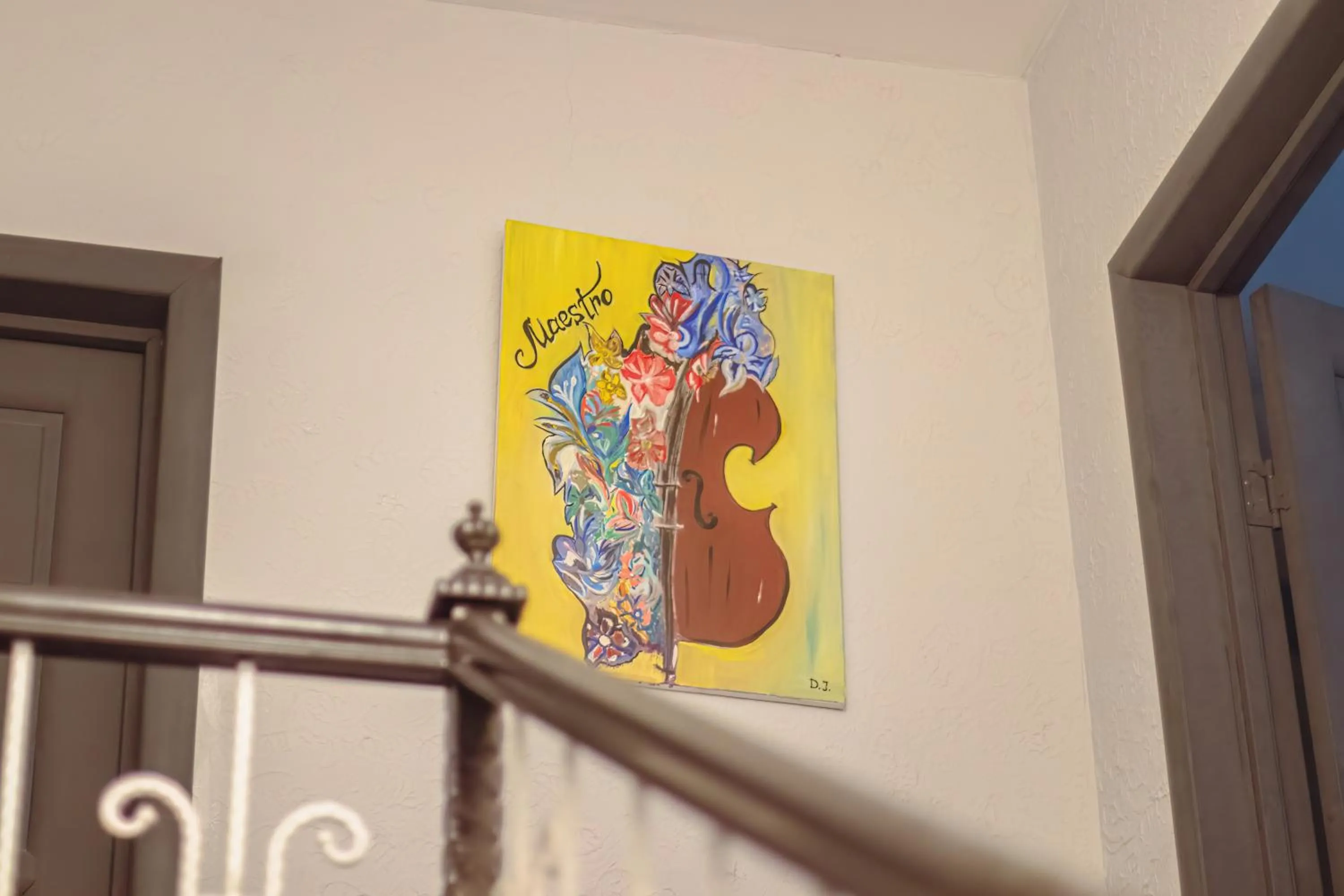 Decorative detail in Maestro Hotel