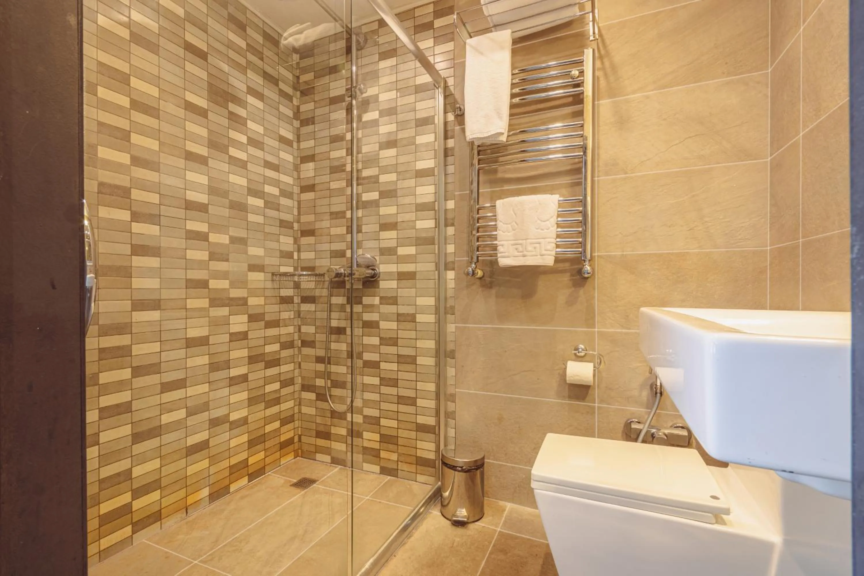 Shower in Maestro Hotel