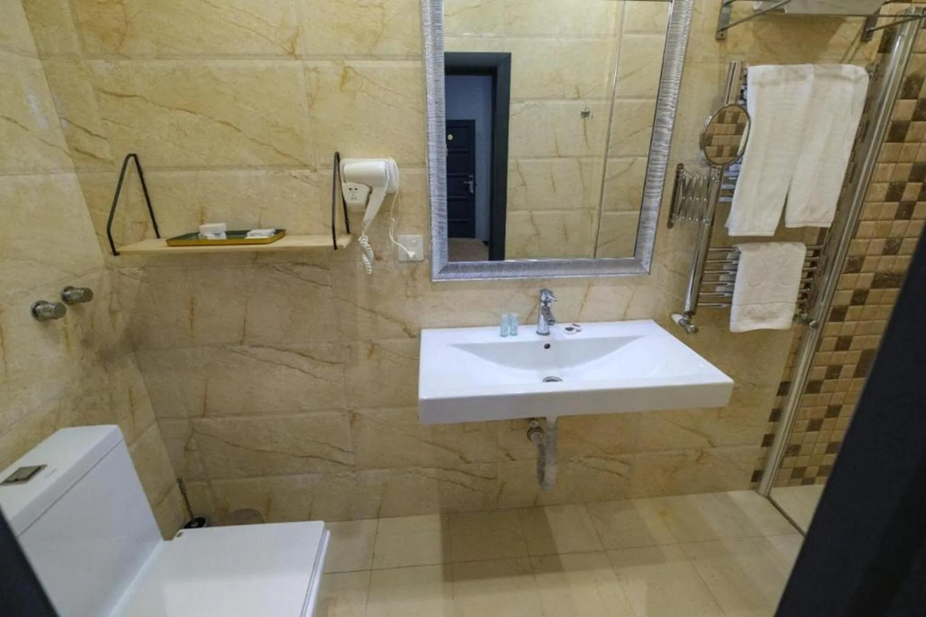 Shower in Maestro Hotel