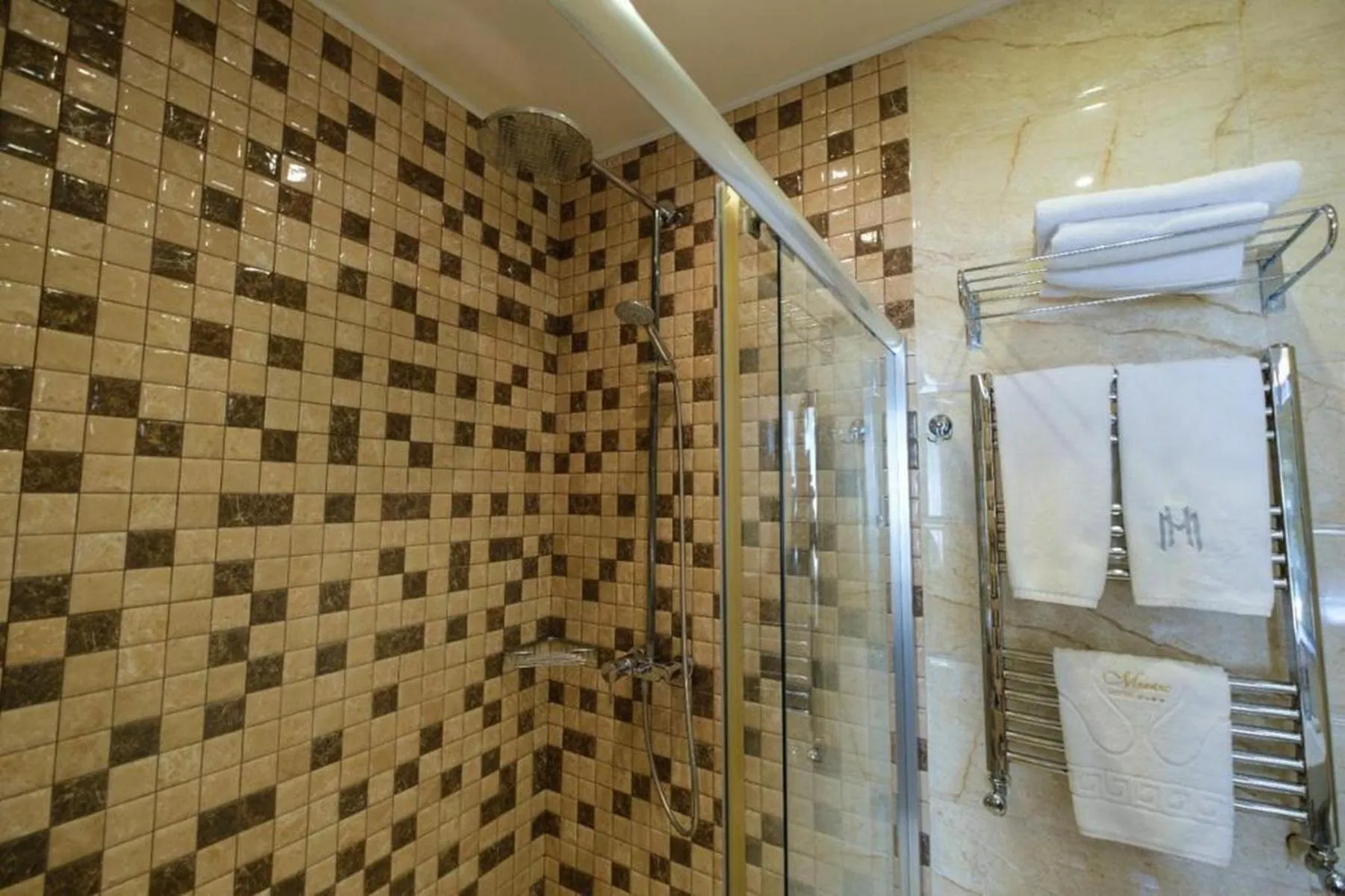 Shower in Maestro Hotel