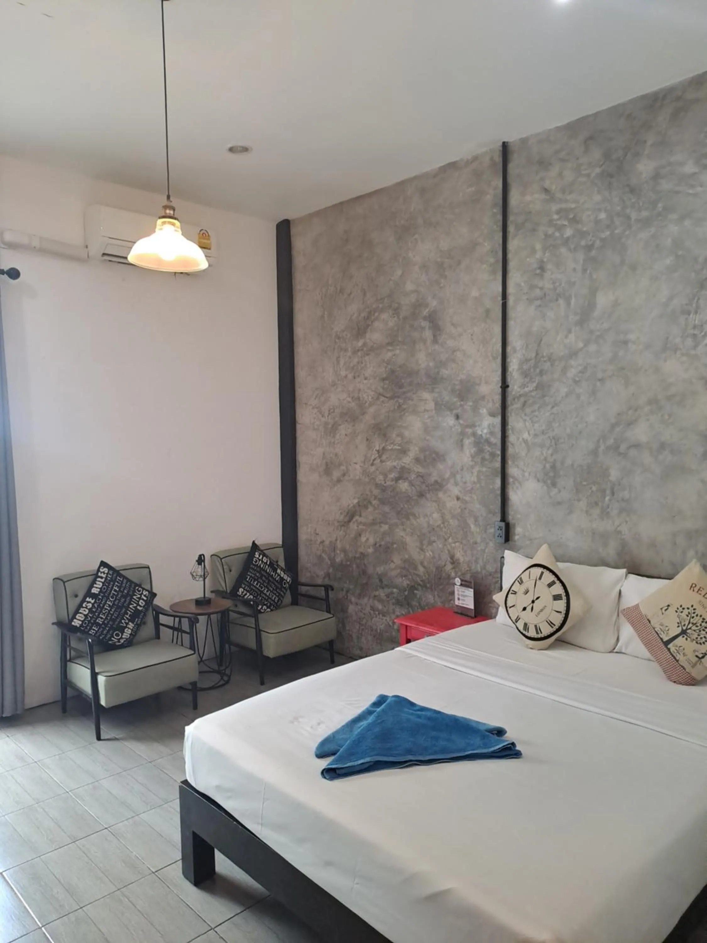 Bedroom, Bed in Baan Minnie