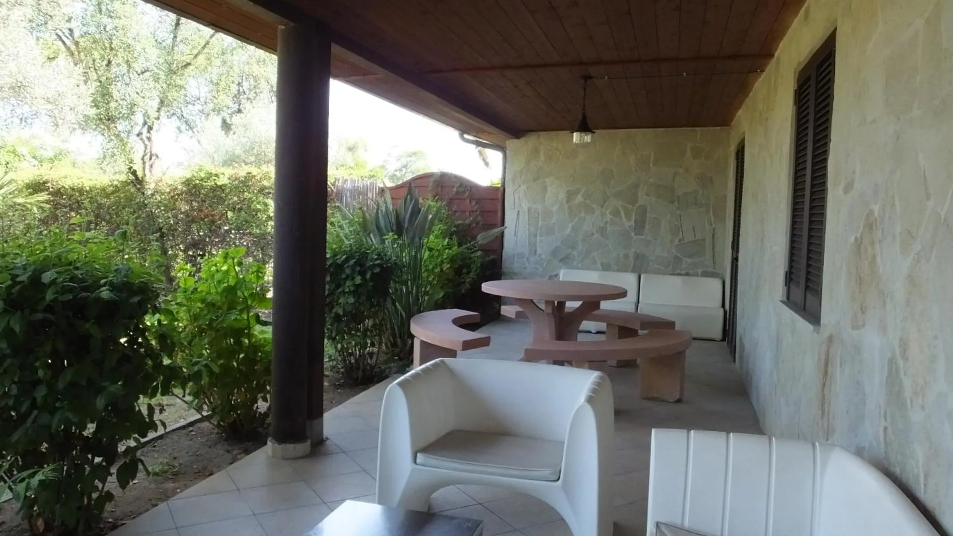 Patio in Hotel Rurale Orti di Nora & SPA