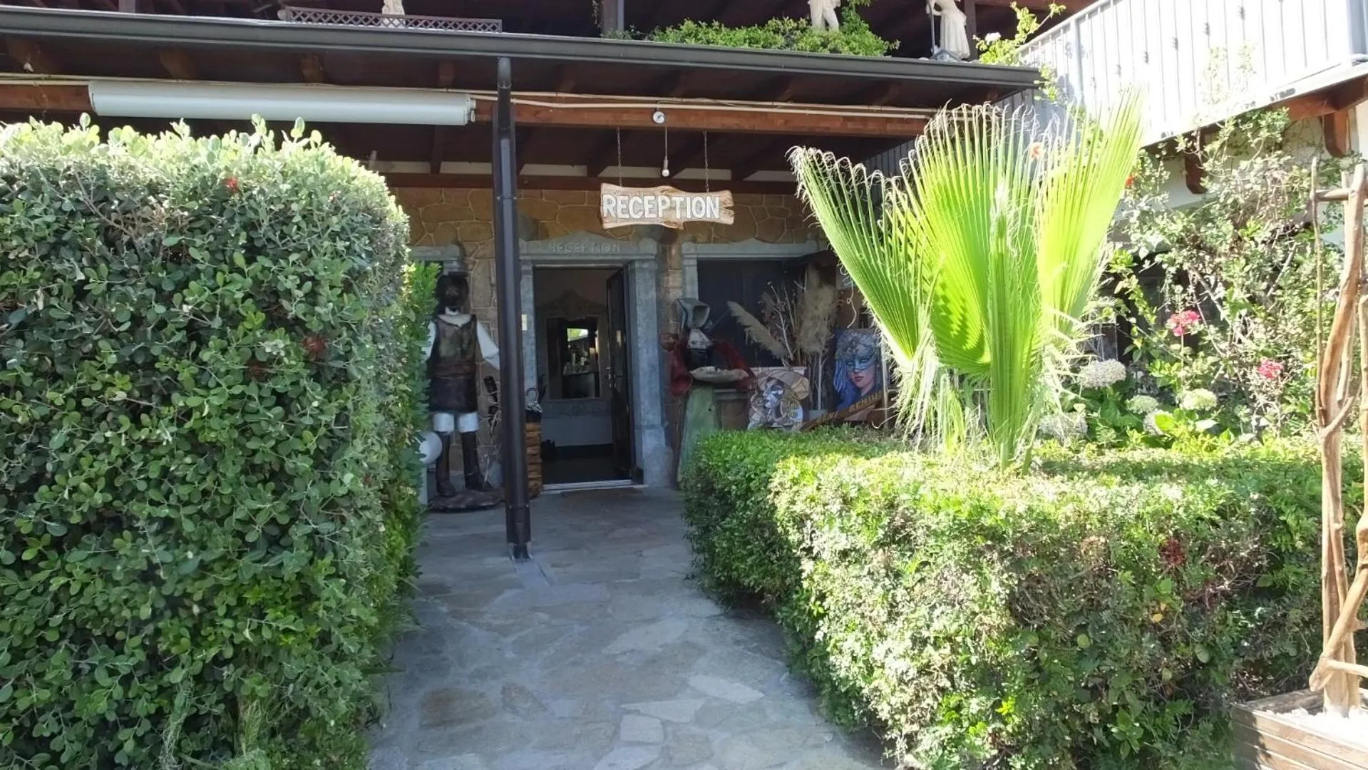 Lobby or reception in Hotel Rurale Orti di Nora & SPA