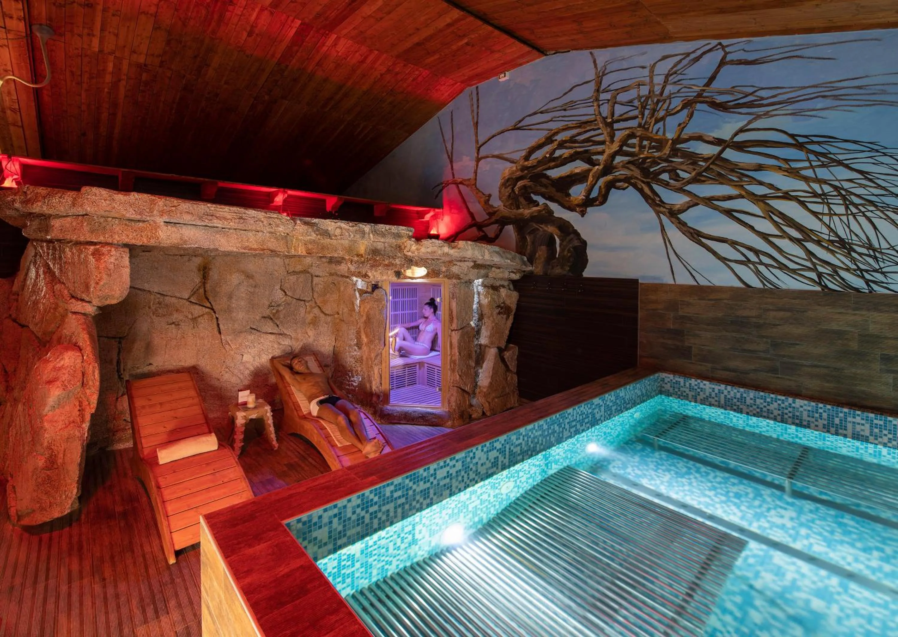 Spa and wellness centre/facilities in Hotel Rurale Orti di Nora & SPA