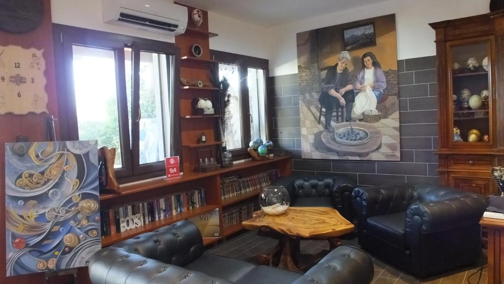 Lobby or reception in Hotel Rurale Orti di Nora & SPA